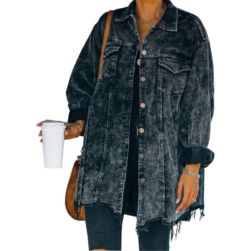 Vilora™ - Vintage Loose Oversized Button Down Jacket