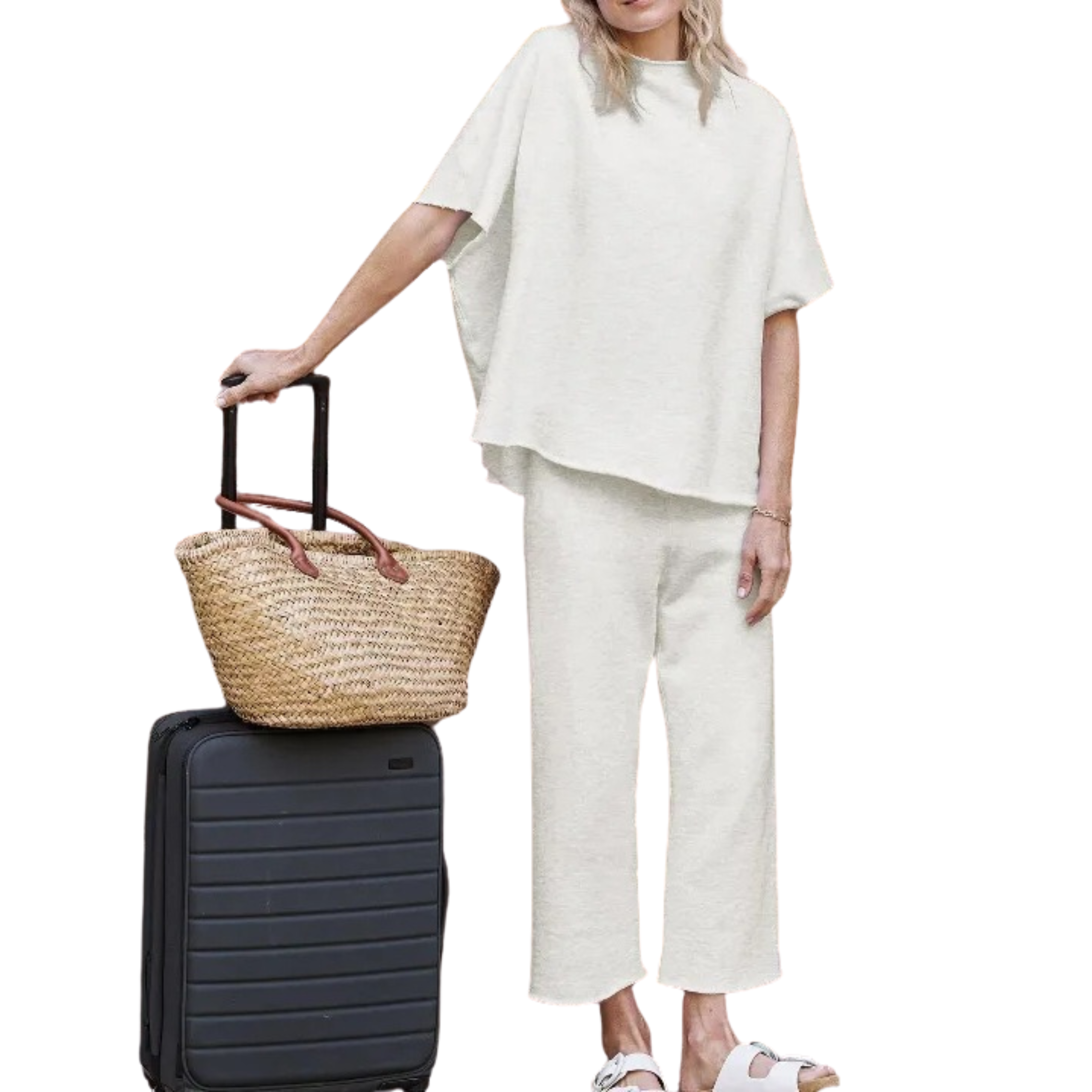 Vilora™ - Relaxed Batwing Sleeve Comfort Set