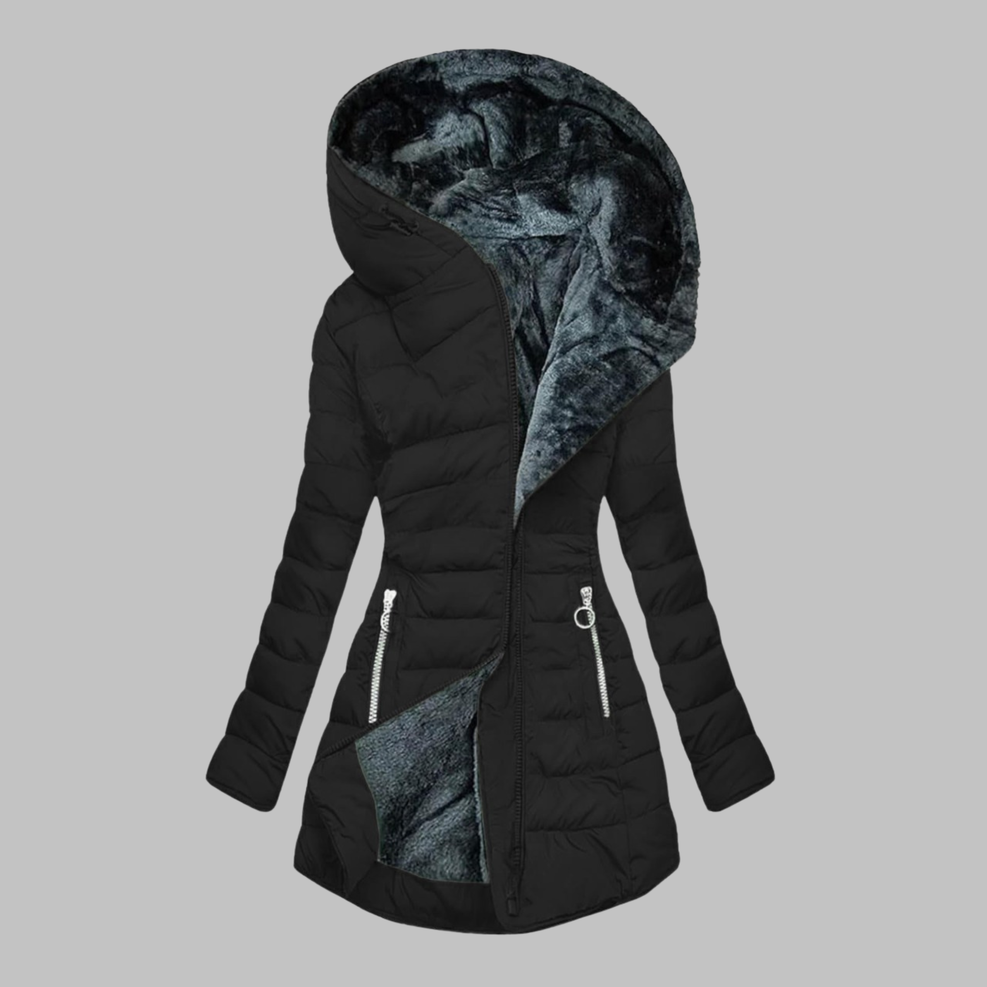 Vilora™ - Casual Slim Fit Hooded Long Sleeve Jacket