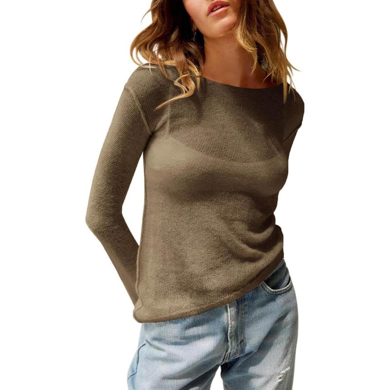 Vilora™ - Lightweight Summer See Through Long Sleeve Top