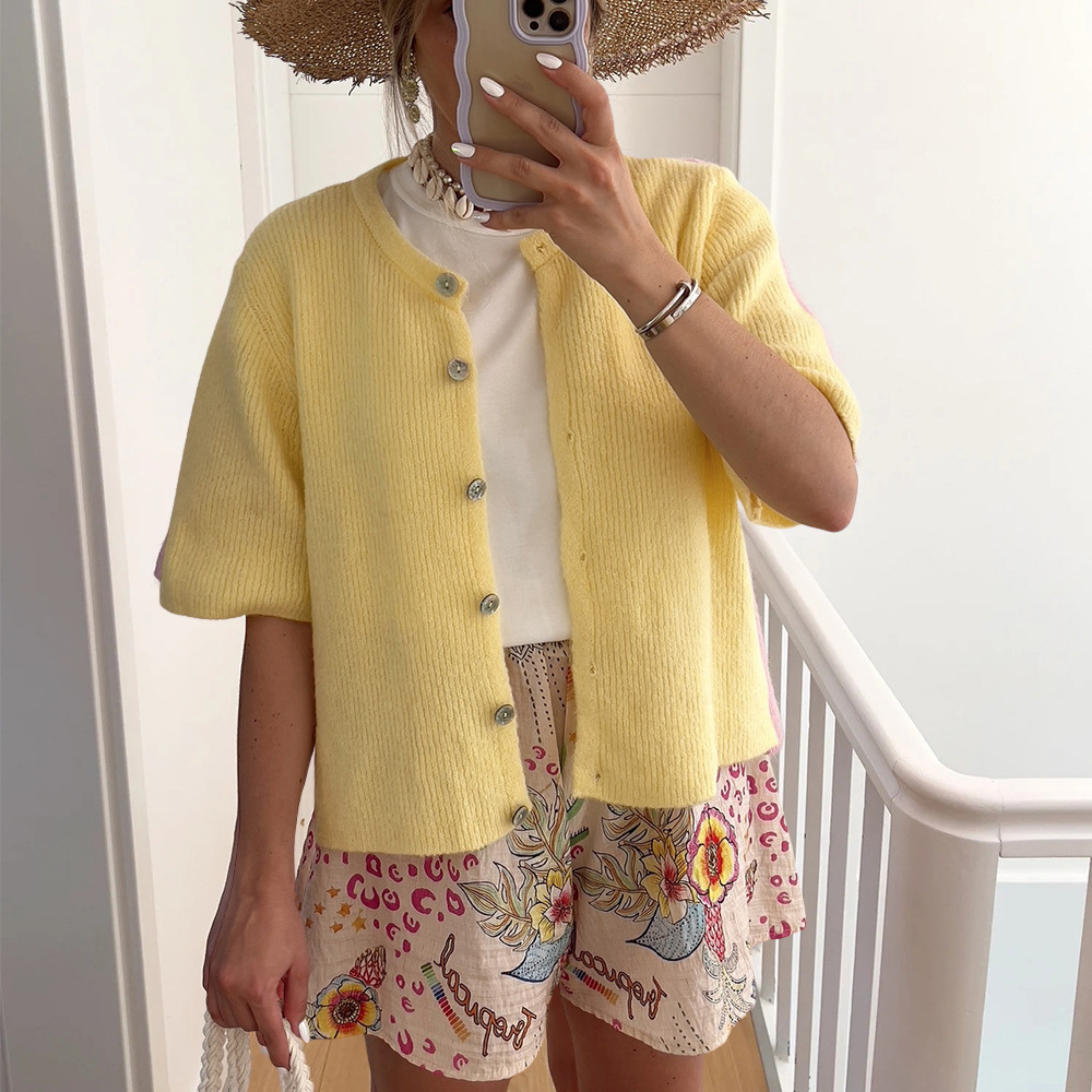 Vilora™ – Casual Summer Lightweight Short Sleeve Cardigan