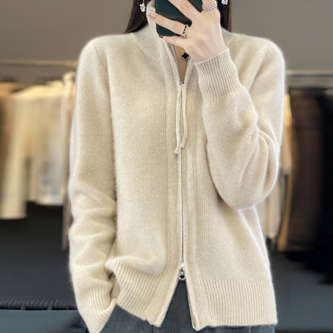 Vilora™ - Minimalist Zip Sweater