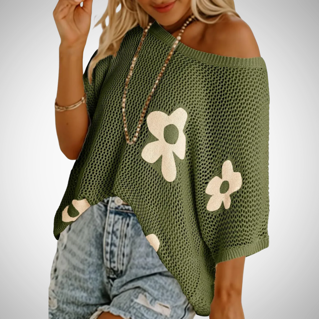 Vilora™ - Stylish Lightweight Crochet Top