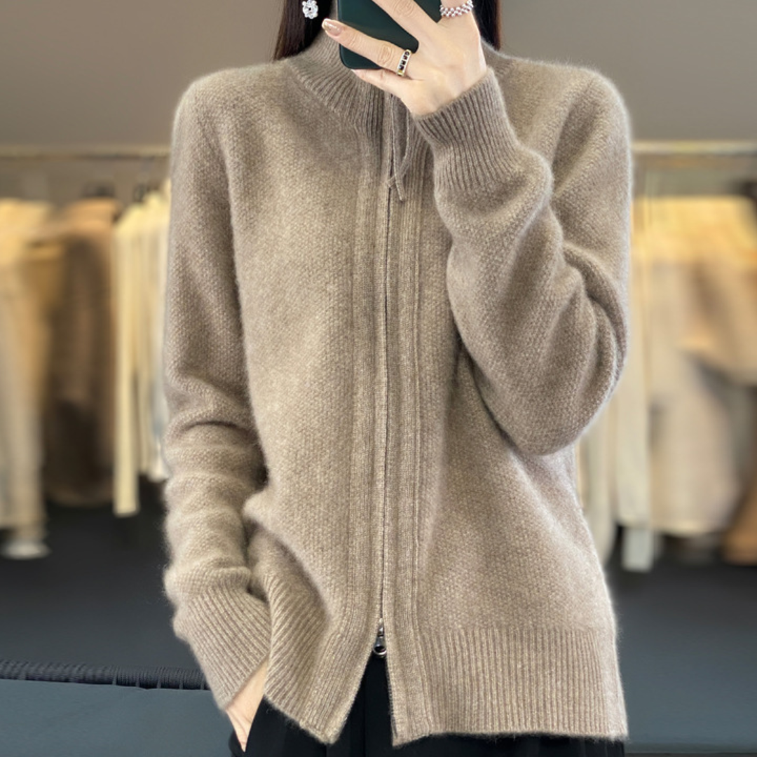 Vilora™ - Minimalist Zip Sweater
