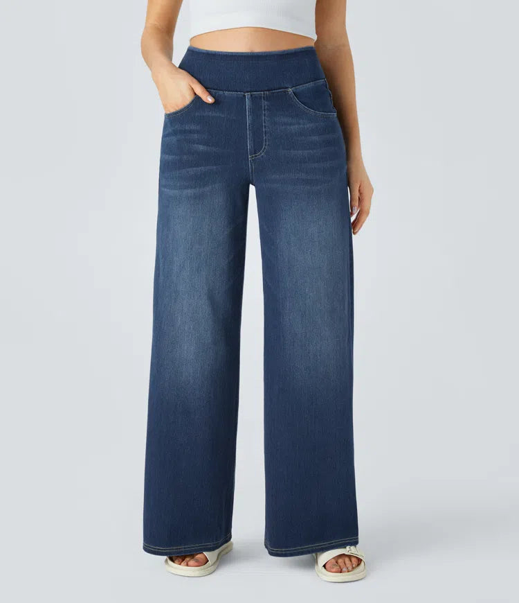 Vilora™ - Relaxed Fit Wide-Leg Jeans