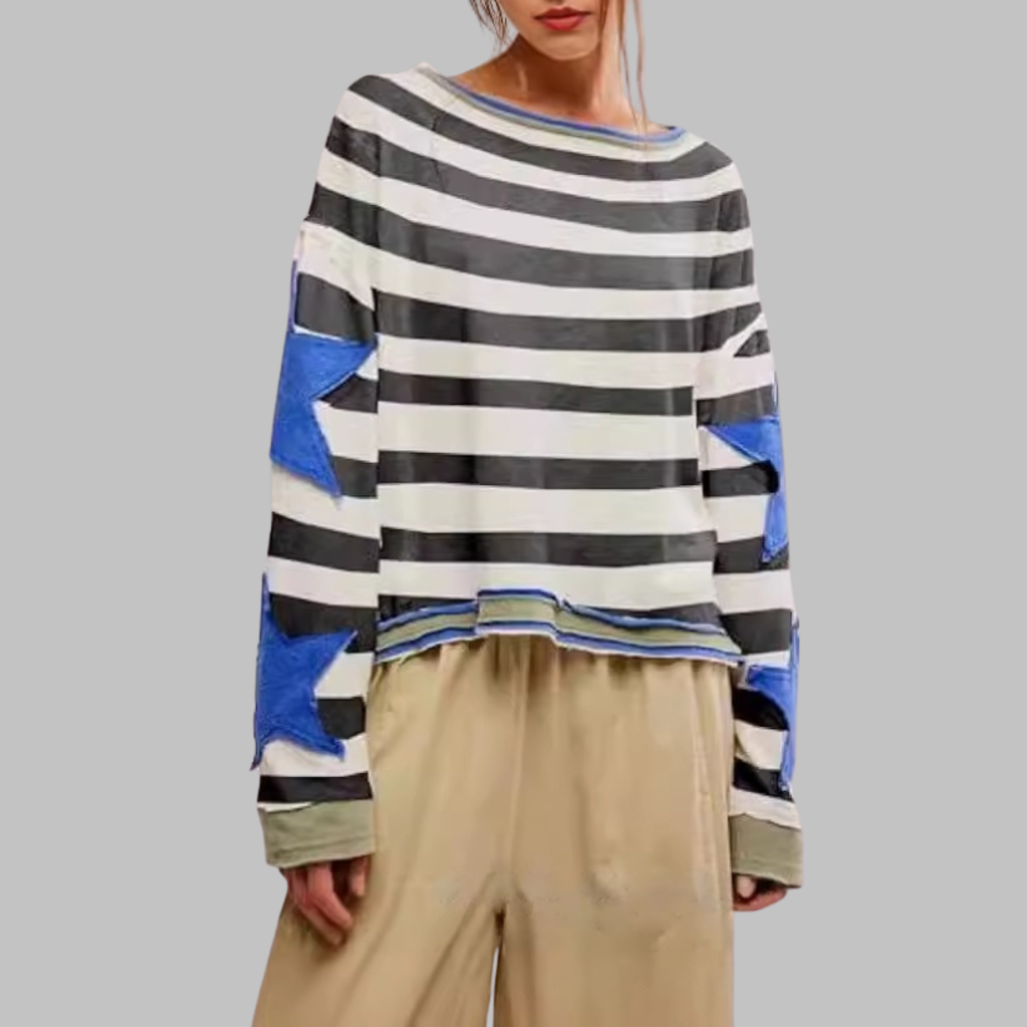 Vilora™ - Casual Summer Loose Long-Sleeve Streetwear Top