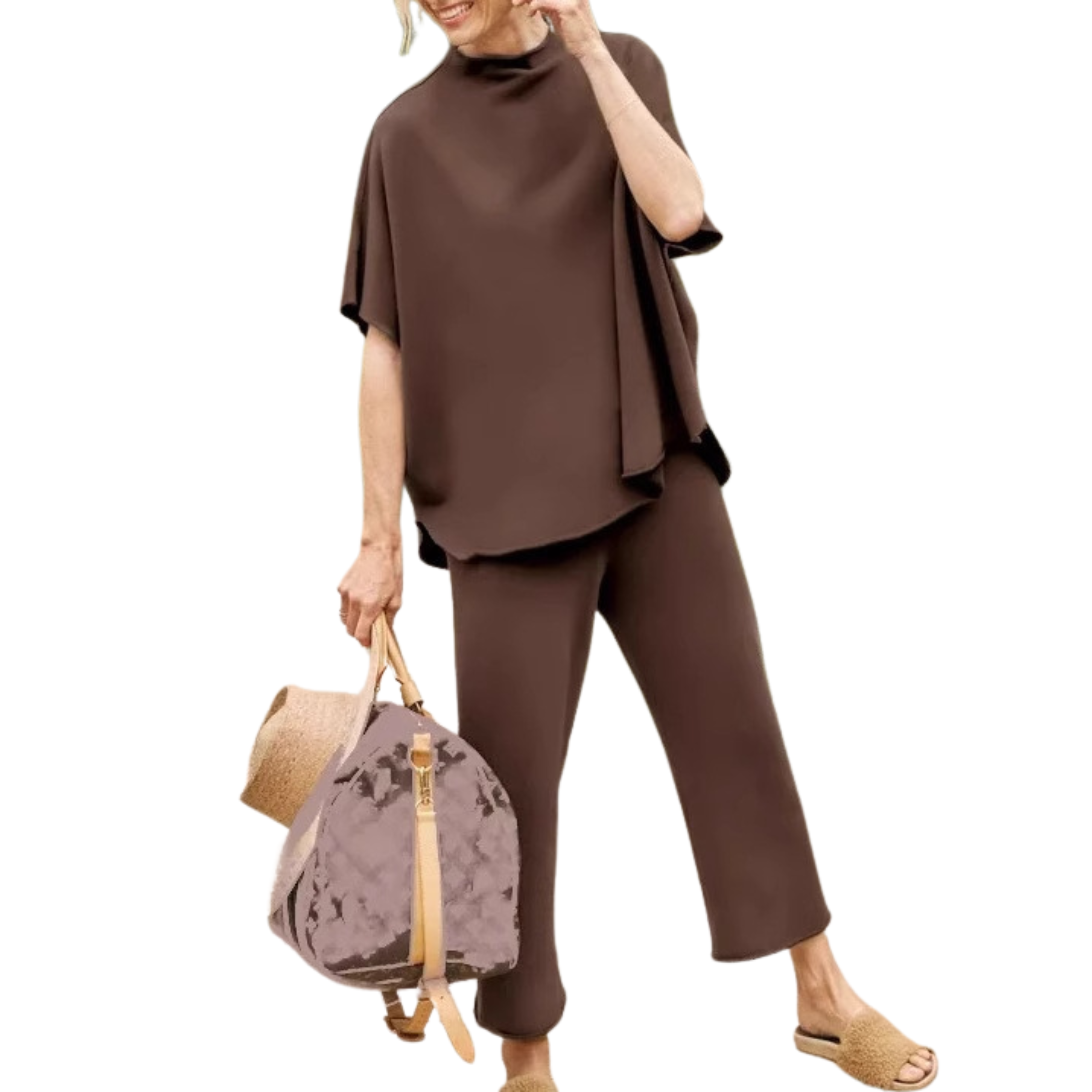 Vilora™ - Relaxed Batwing Sleeve Comfort Set