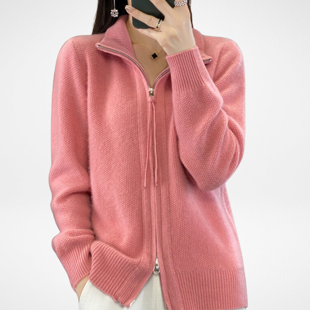 Vilora™ - Minimalist Zip Sweater