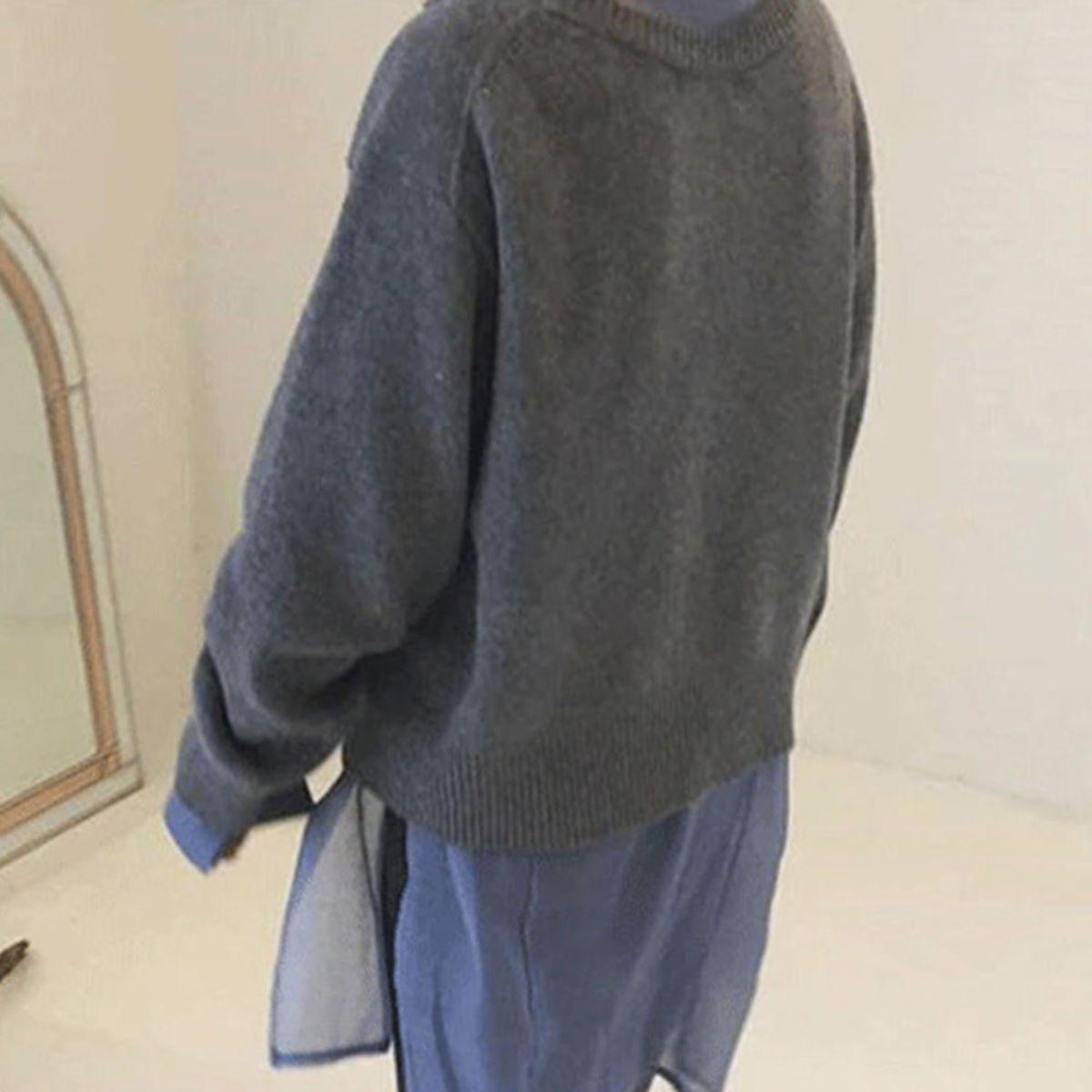 Vilora™ - Asymmetric Button Cardigan