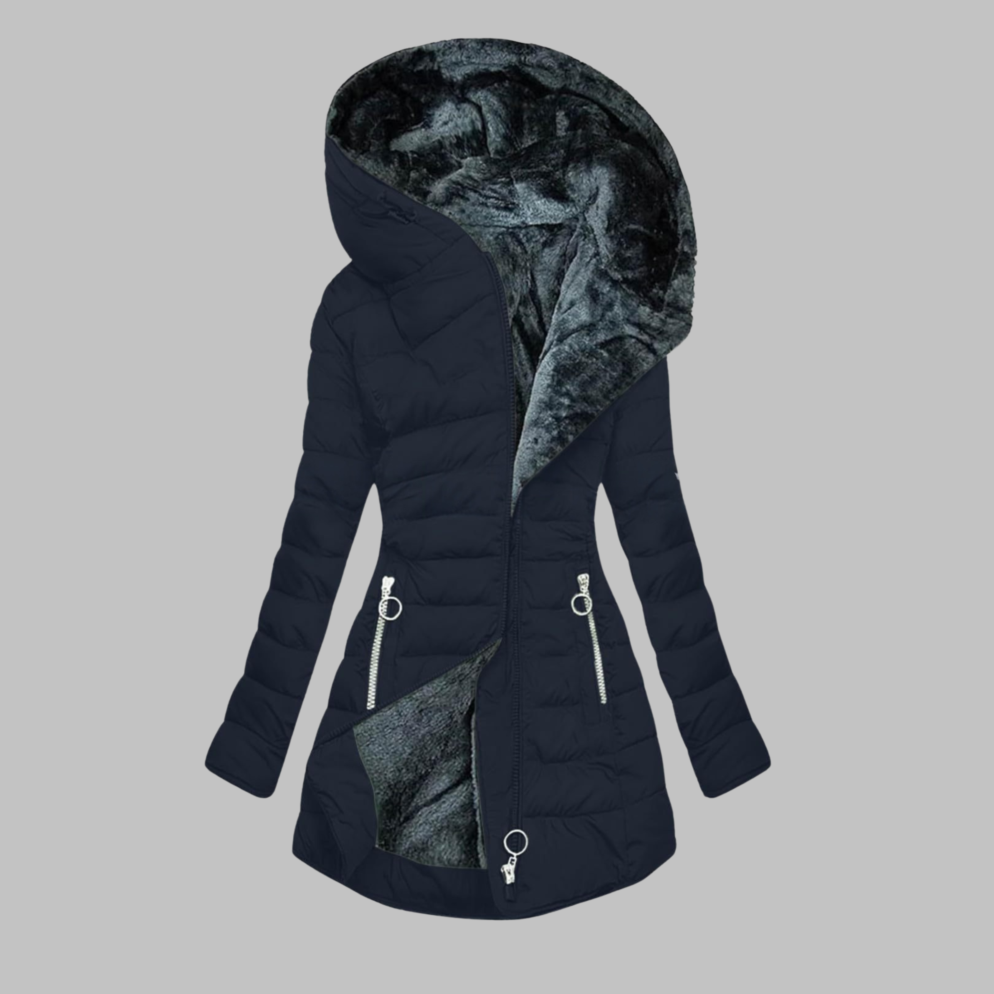 Vilora™ - Casual Slim Fit Hooded Long Sleeve Jacket