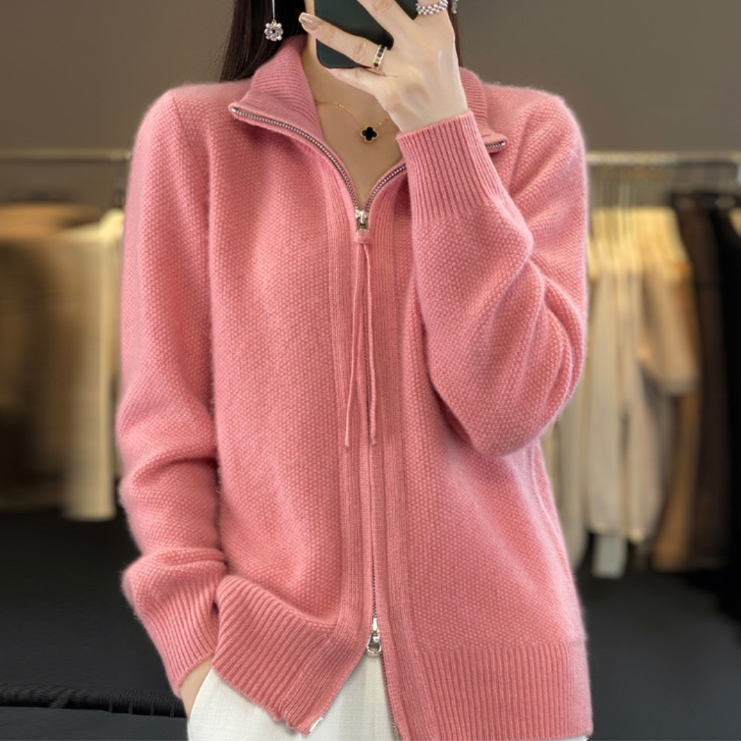 Vilora™ - Minimalist Zip Sweater