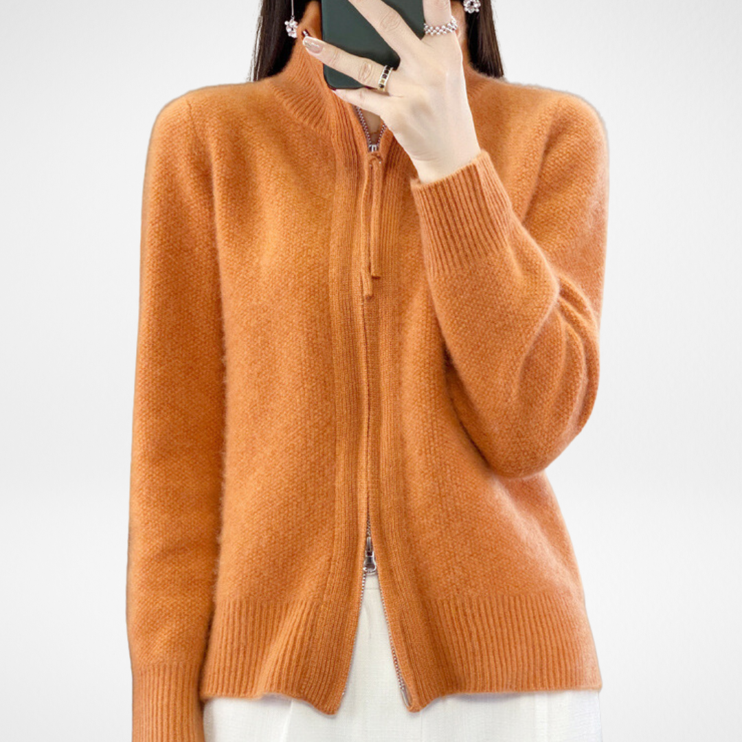 Vilora™ - Minimalist Zip Sweater