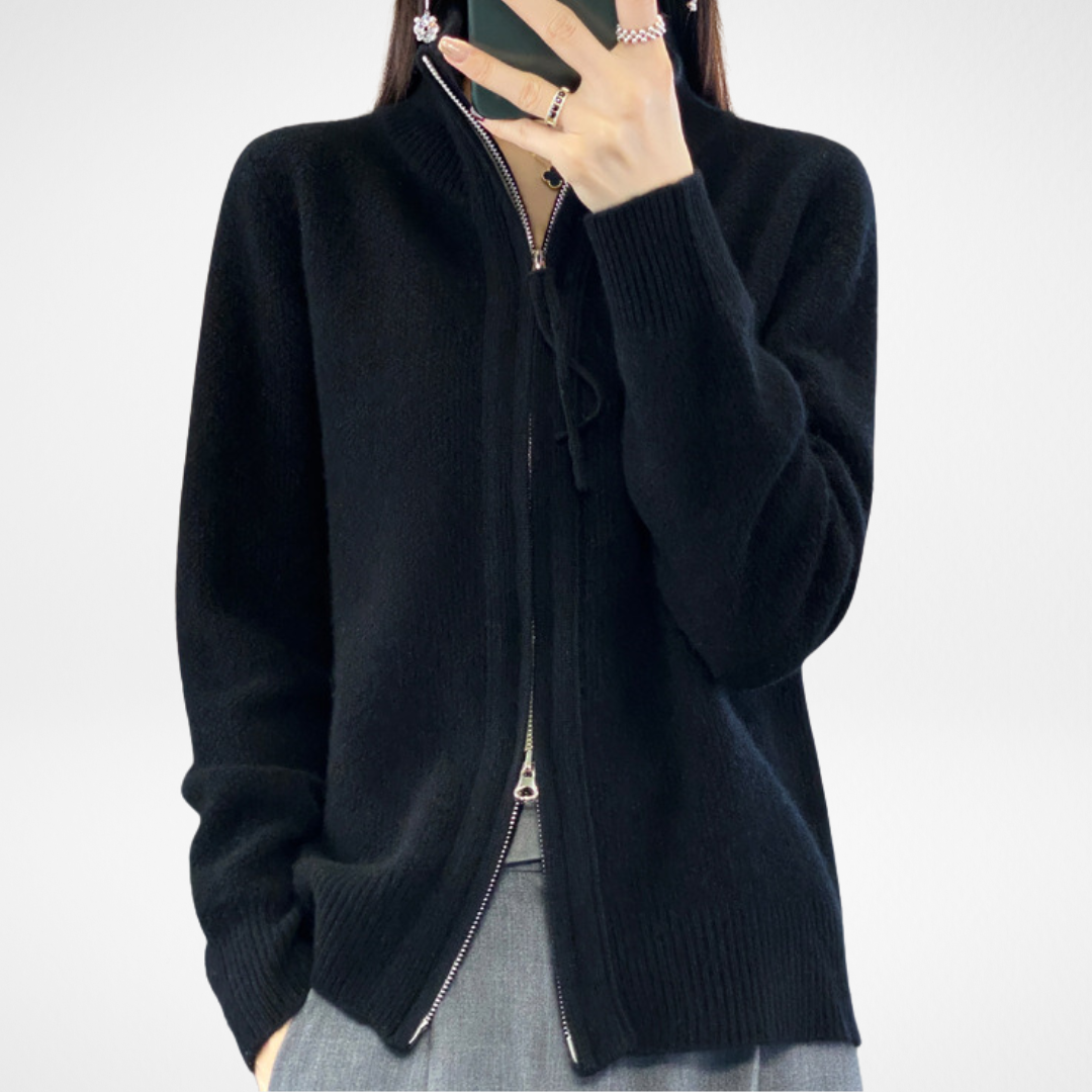 Vilora™ - Minimalist Zip Sweater