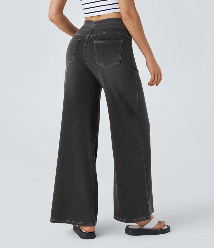 Vilora™ - Relaxed Fit Wide-Leg Jeans