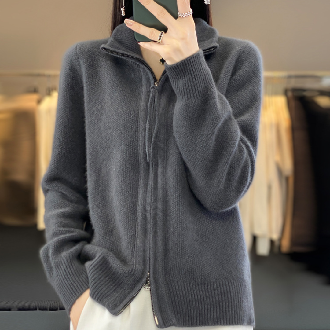 Vilora™ - Minimalist Zip Sweater