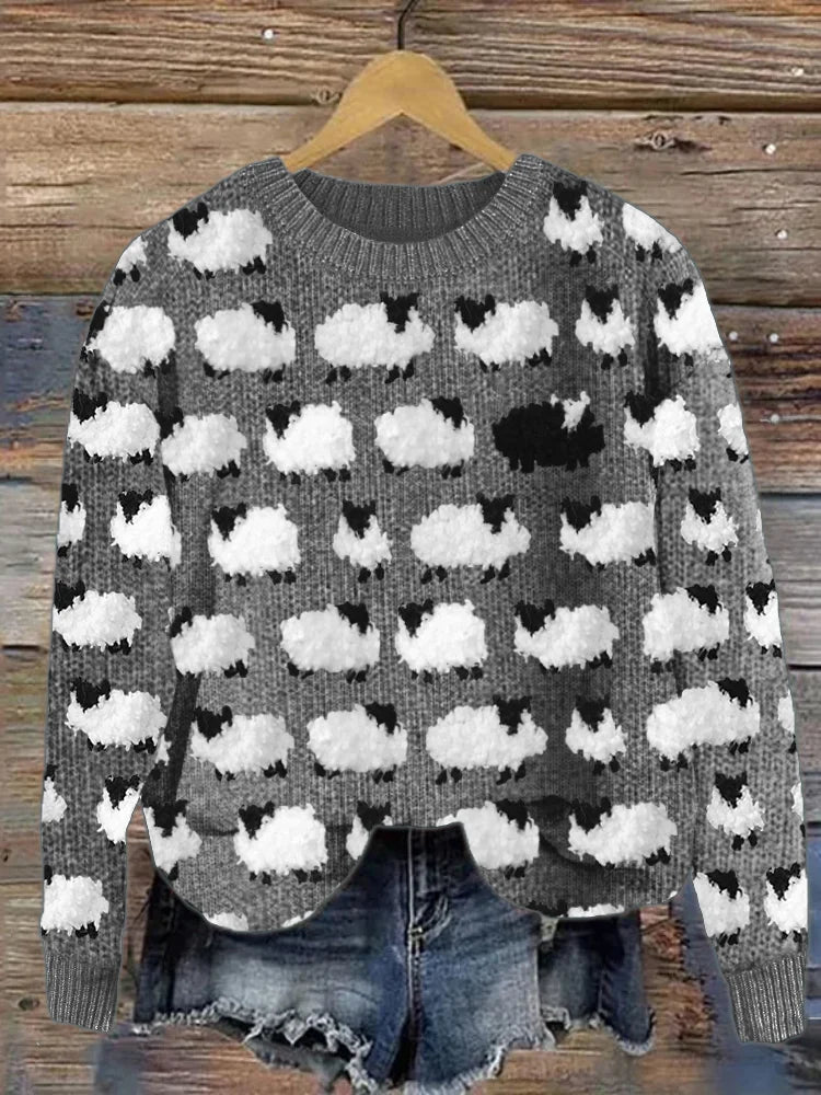 Vilora™ - Novelty Knit Sweater