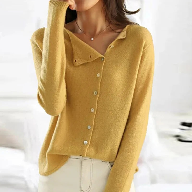 Vilora™ - Luxe Buttoned Sweater