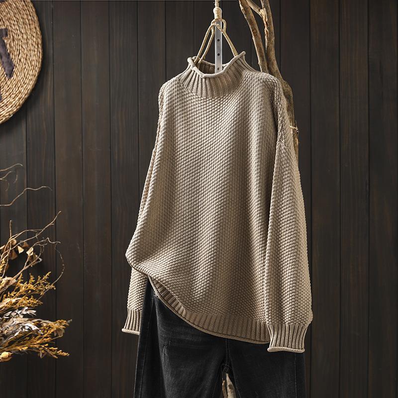Vilora™ - Relaxed Fit Waffle Sweater