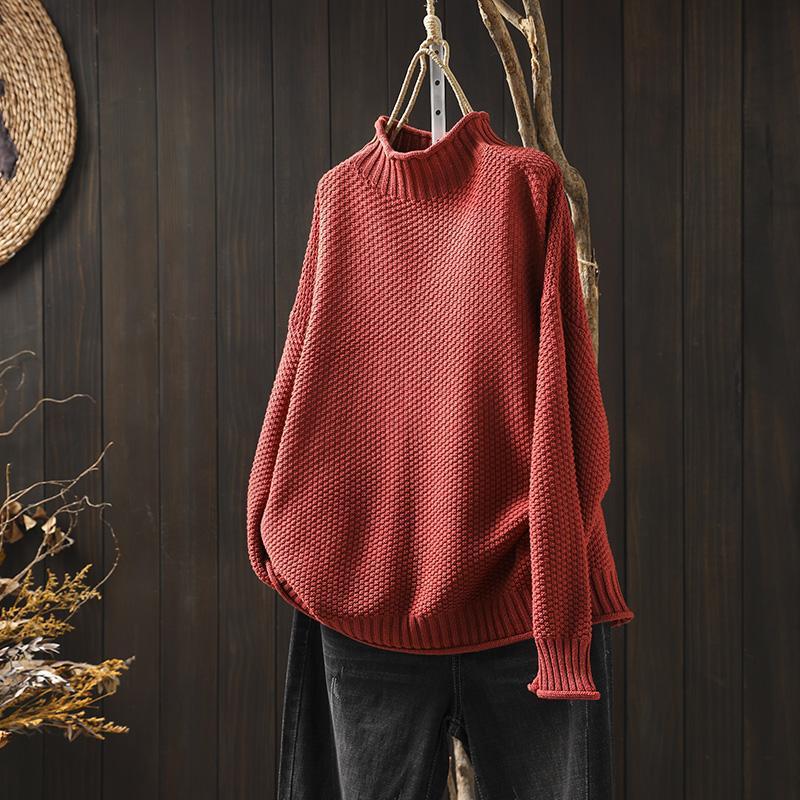 Vilora™ - Relaxed Fit Waffle Sweater