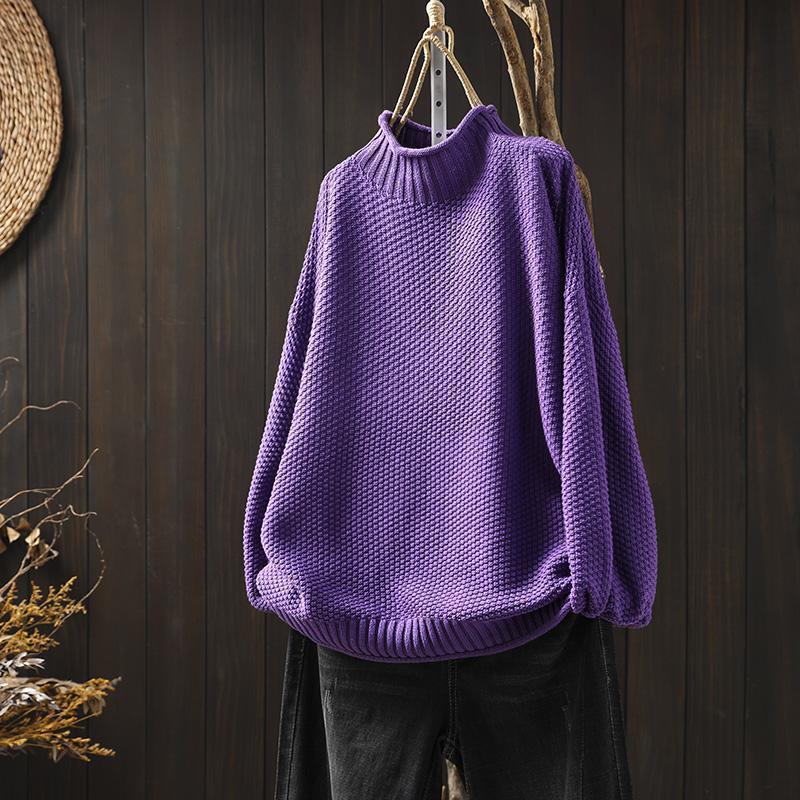 Vilora™ - Relaxed Fit Waffle Sweater