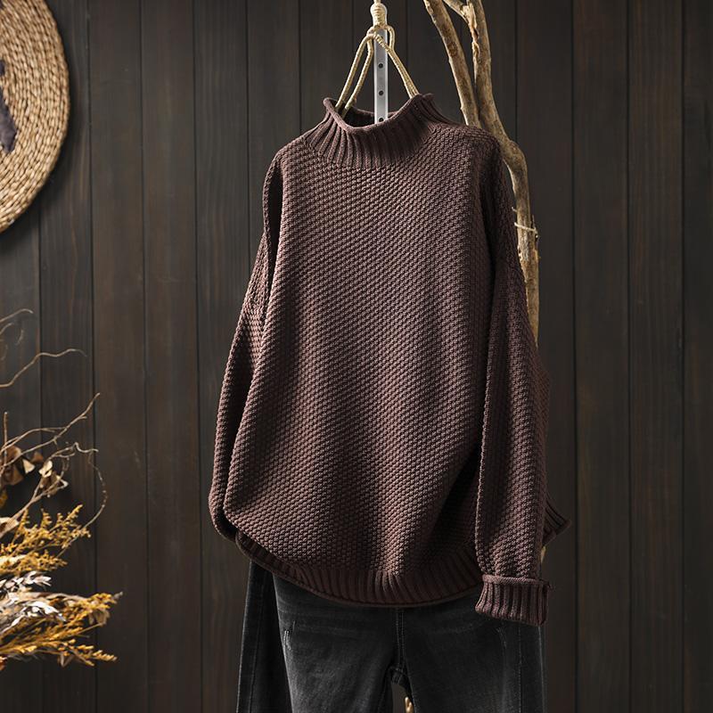 Vilora™ - Relaxed Fit Waffle Sweater