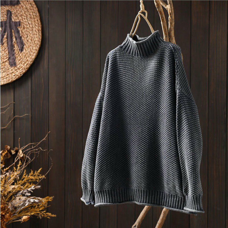 Vilora™ - Relaxed Fit Waffle Sweater