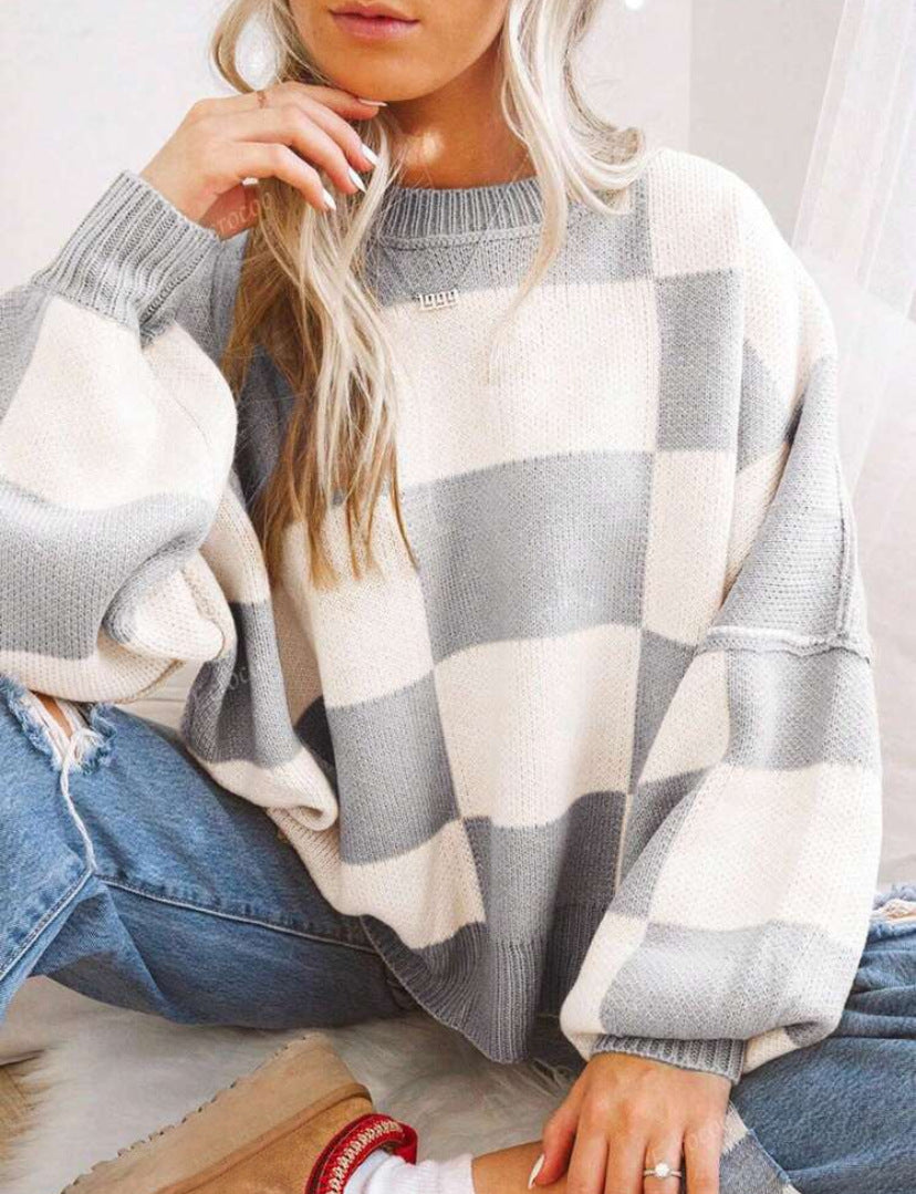 Vilora™ - Casual Long Sleeve Loose-Fit Sweater