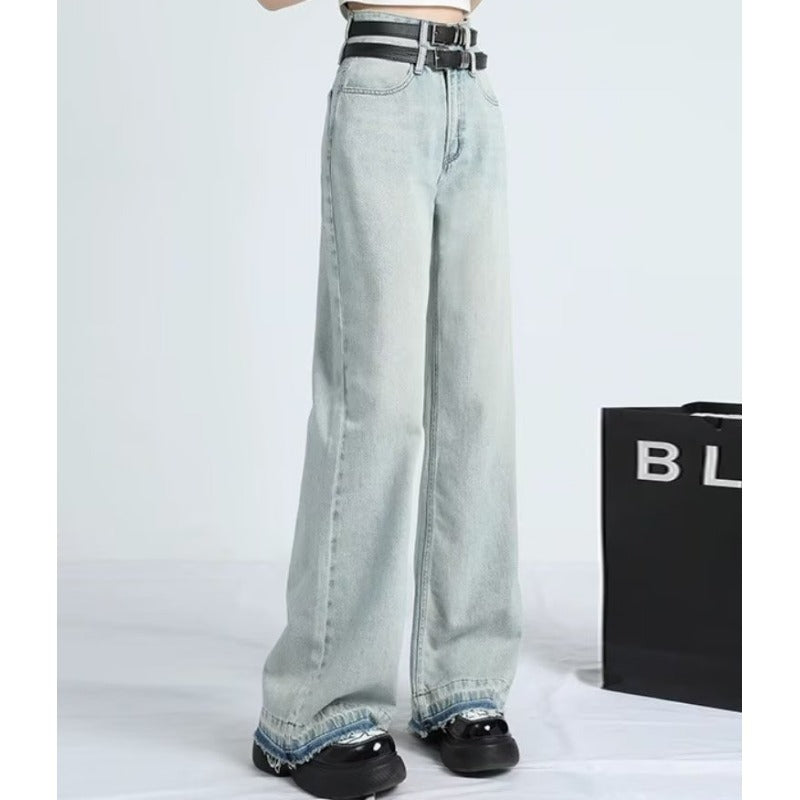 Vilora™ – Summer Loose Fit Hem Jeans