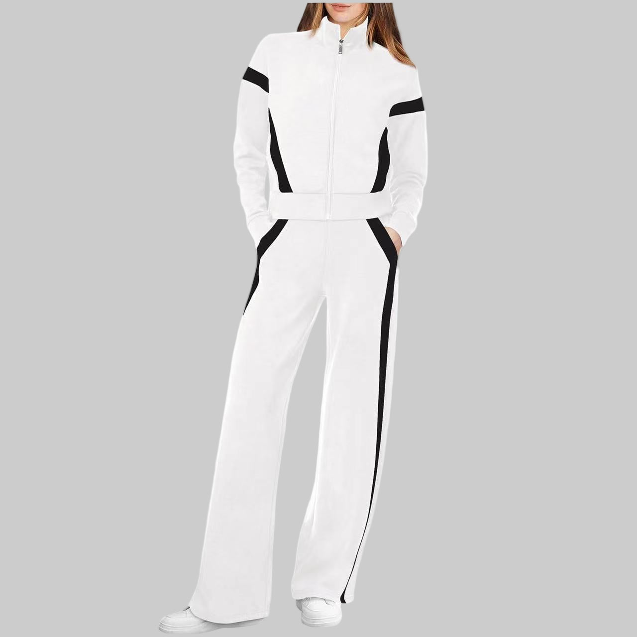 Vilora™ - Casual Long Sleeve Top and Sweatpants Set