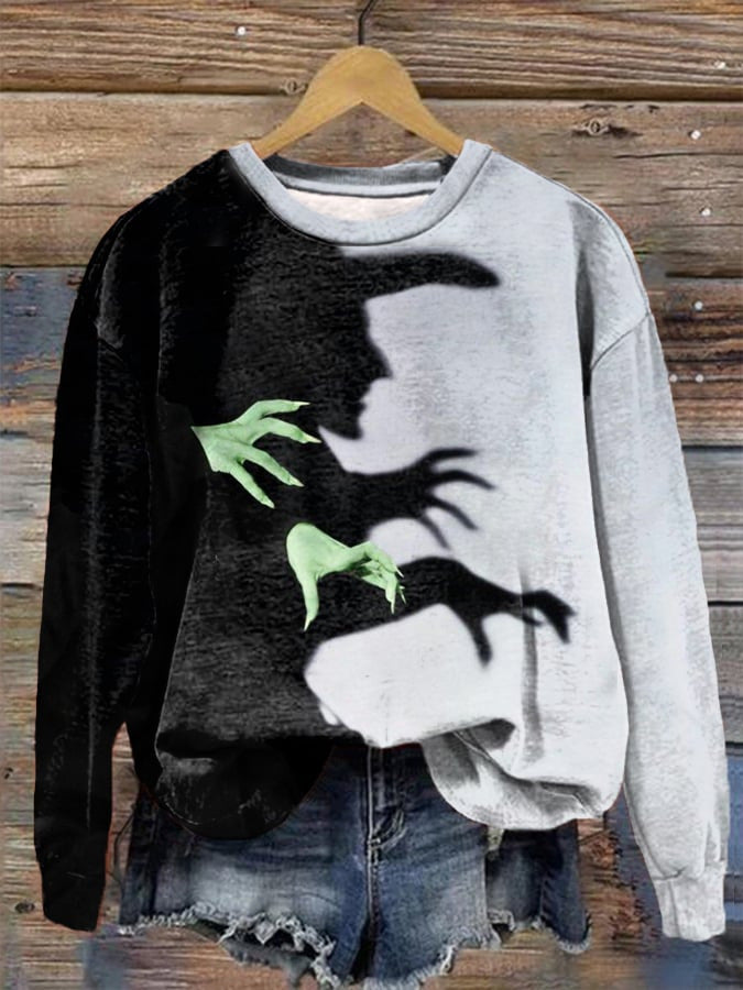Vilora™ - Casual Crewneck Drop Shoulder Sweatshirt