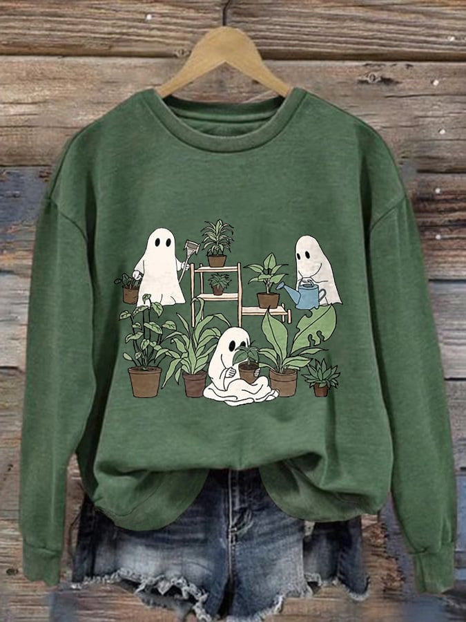 Vilora™ - Casual Crewneck Drop Shoulder Sweatshirt