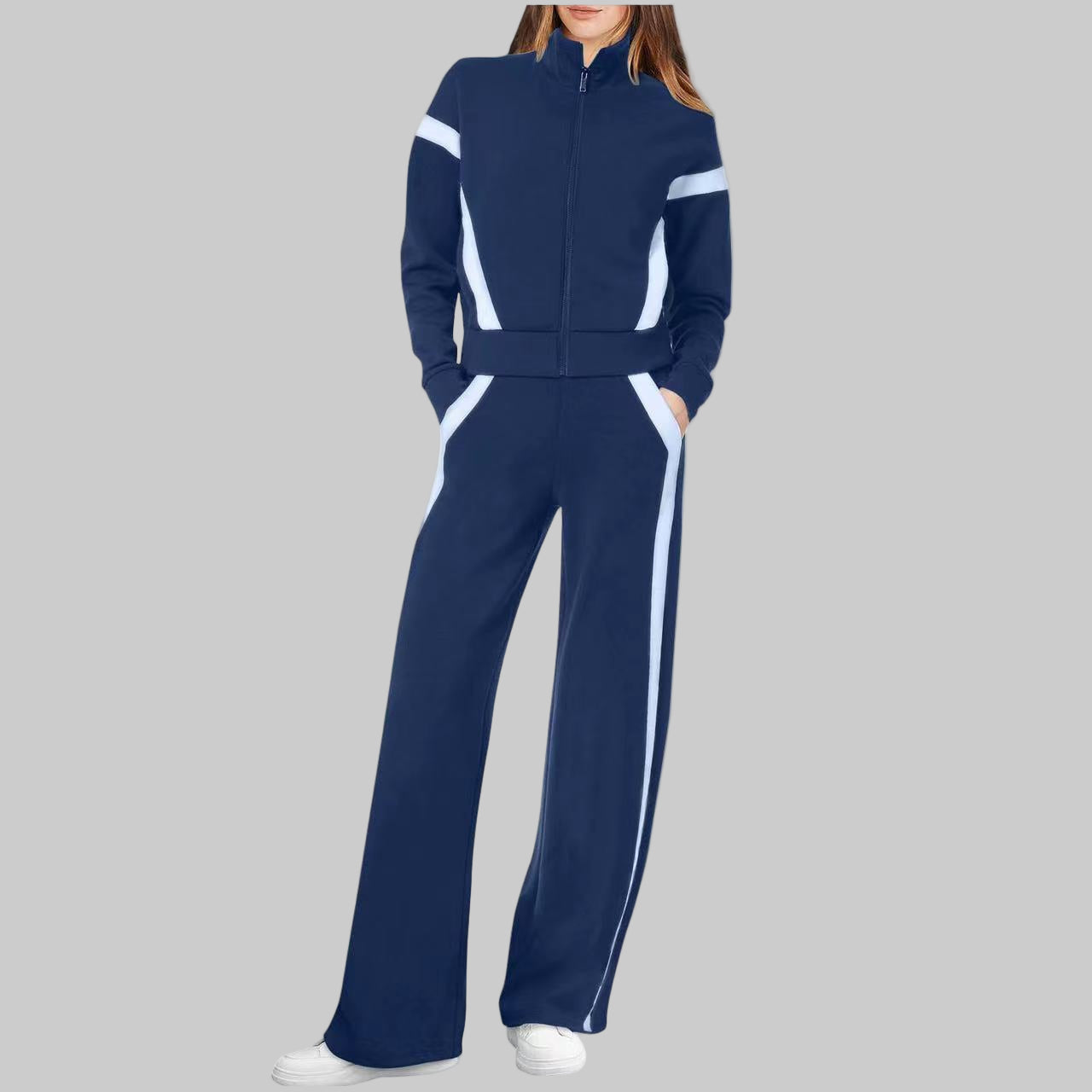 Vilora™ - Casual Long Sleeve Top and Sweatpants Set