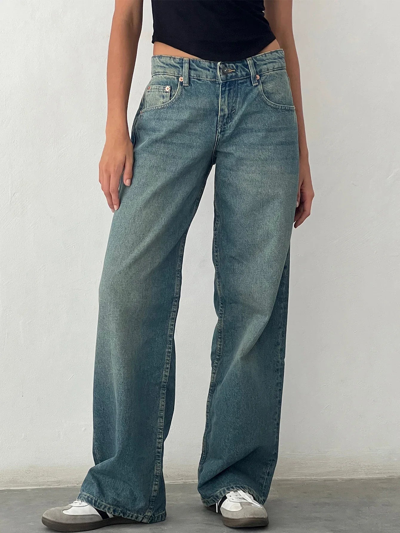Vilora™ – Vintage Casual Baggy Jeans
