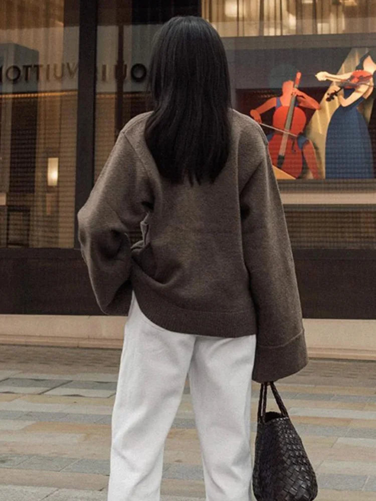 Vilora™ - V-Neck Knit Cardigan