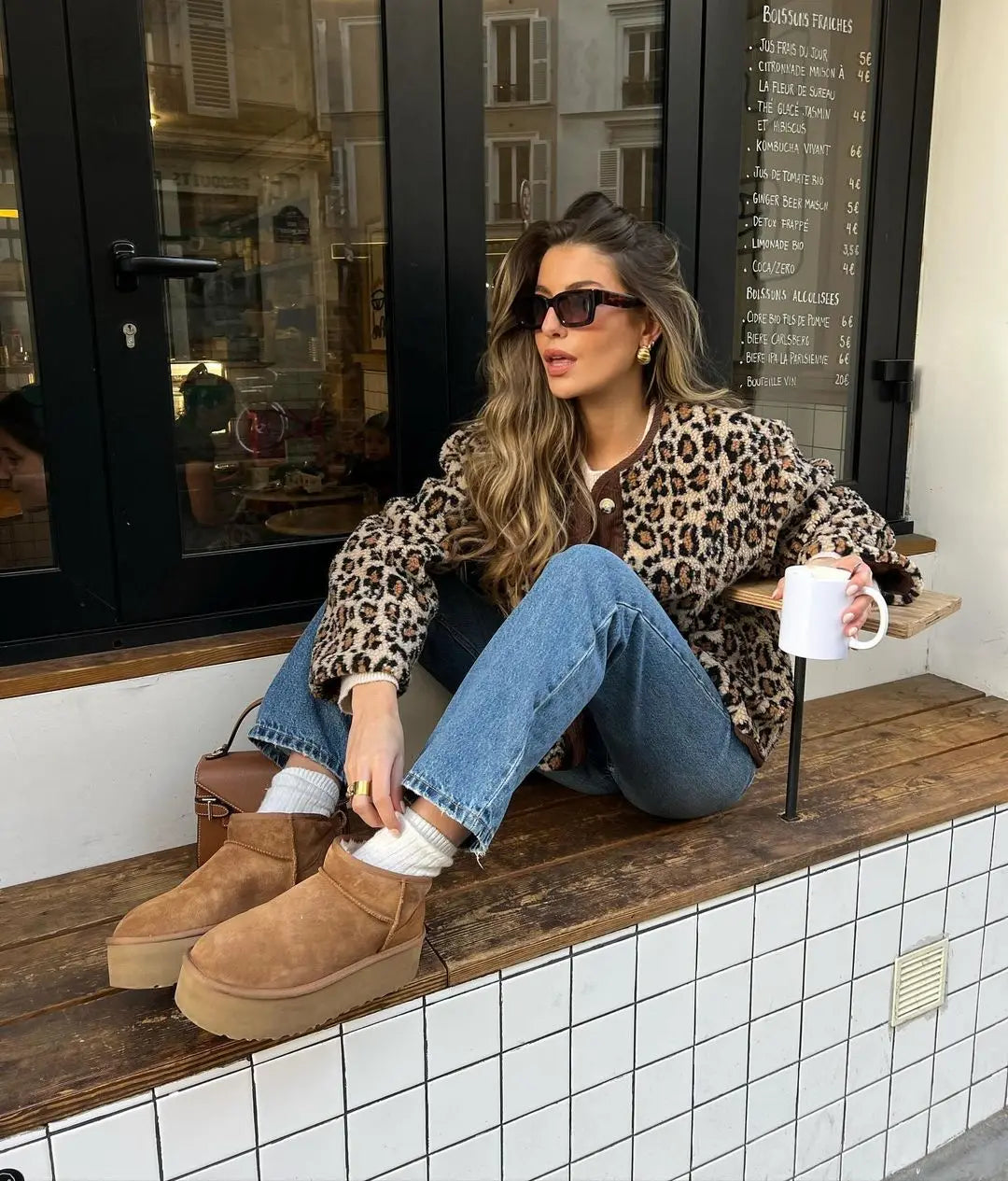 Vilora™ - Chic Leopard Cardigan