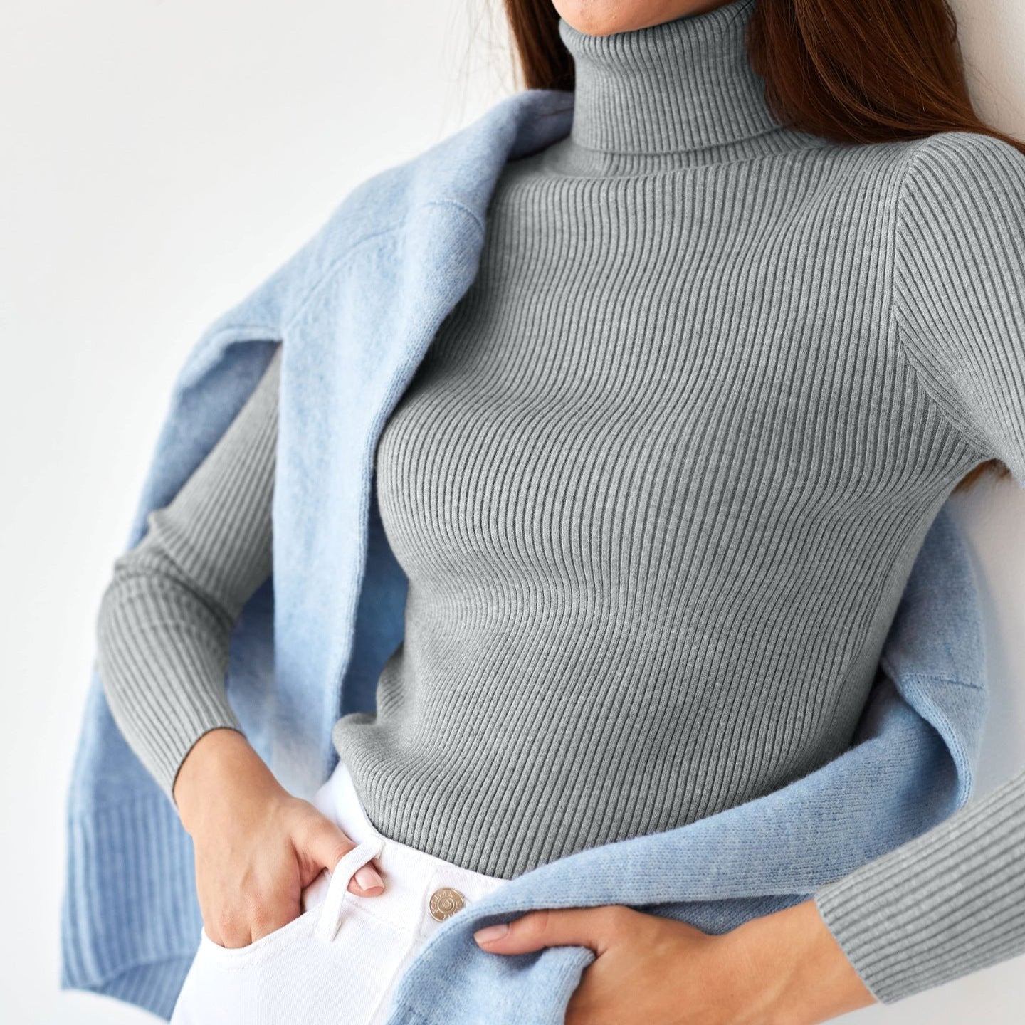 Vilora™ - Ribbed Turtleneck Sweater