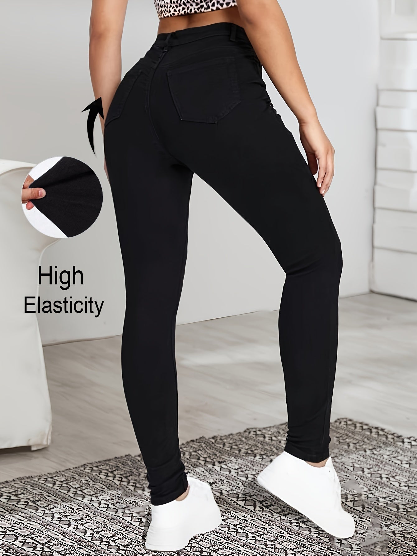 Vilora™ - Sleek High-Waist Skinny Jeans