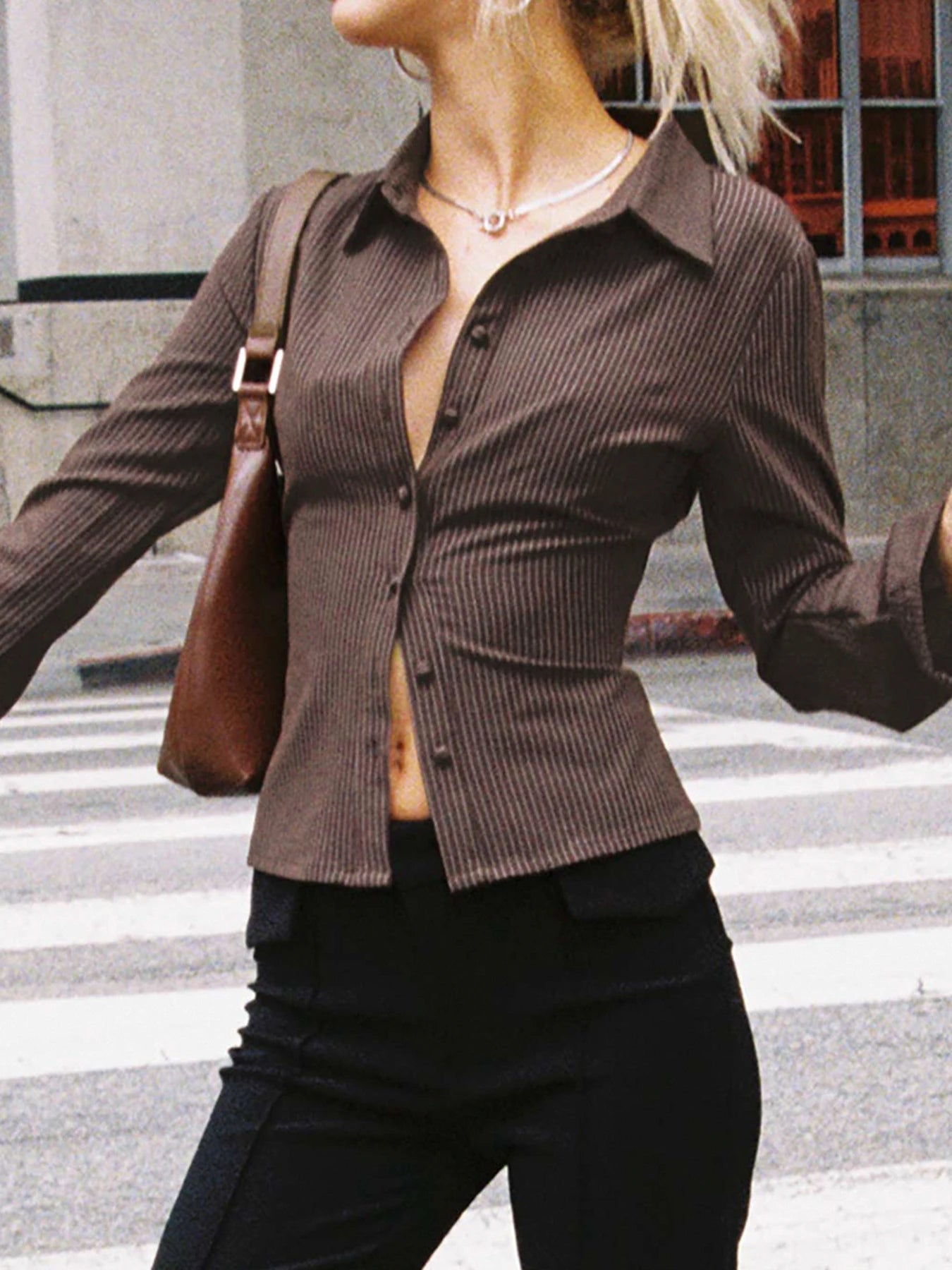 Vilora™ - Stylish Button-Up Top