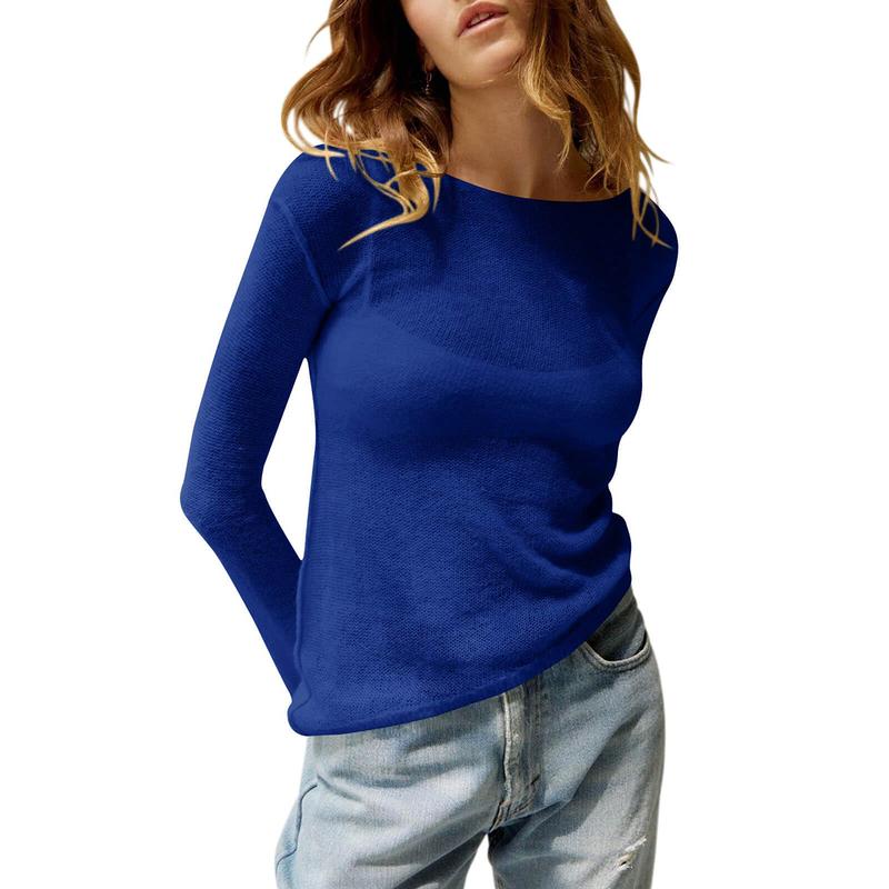 Vilora™ - Lightweight Summer See Through Long Sleeve Top