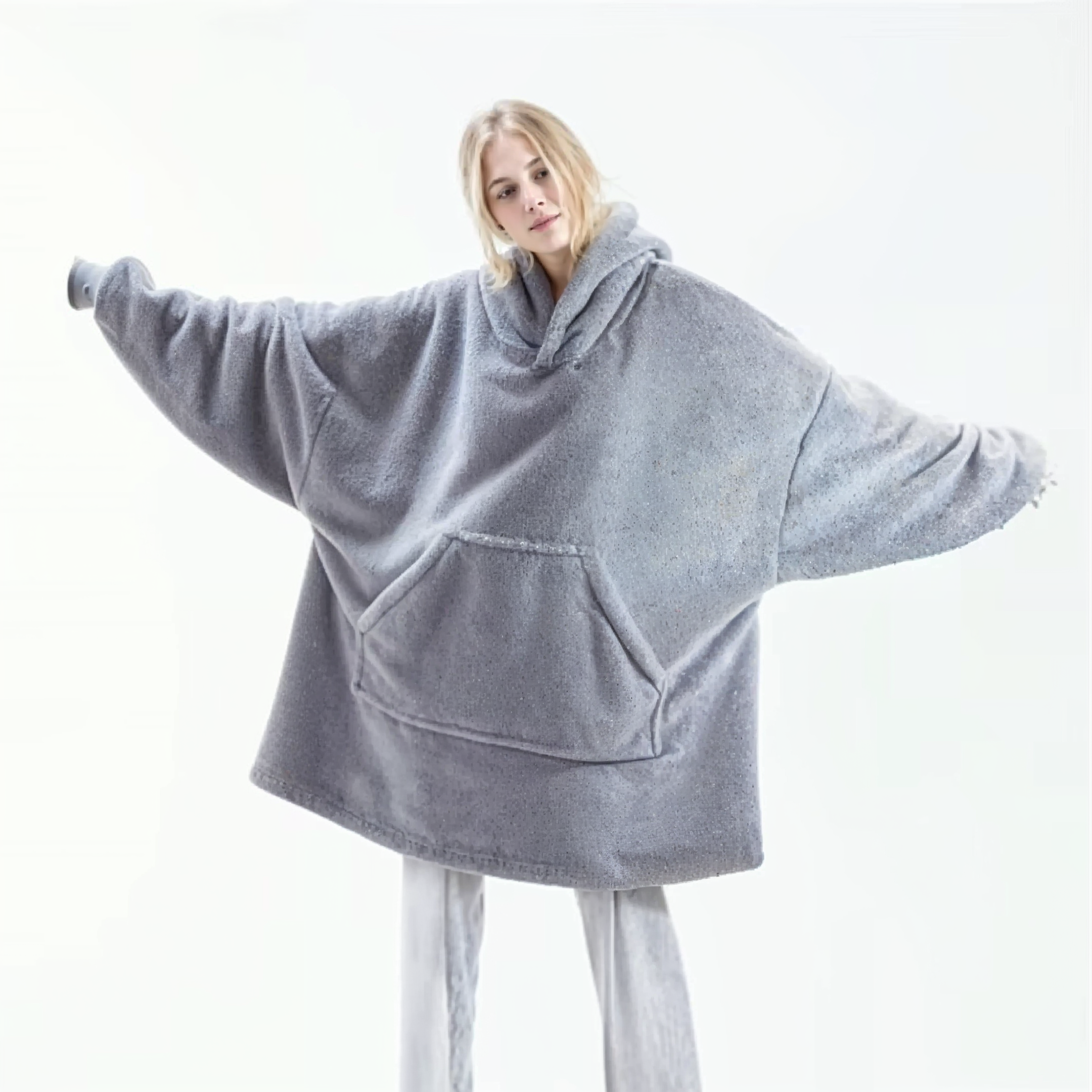 Vilora™ - Fleece-Lined Oversized Hoodie