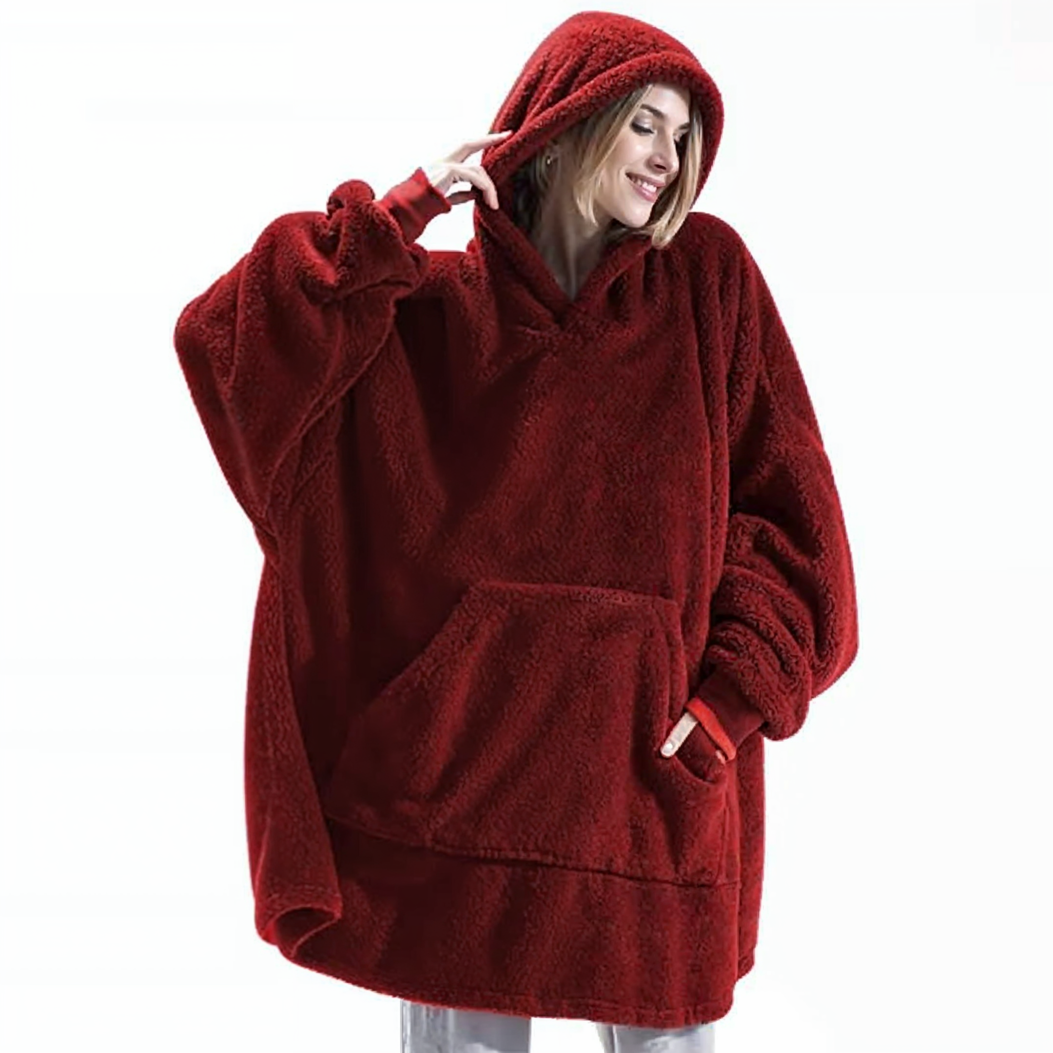 Vilora™ - Fleece-Lined Oversized Hoodie