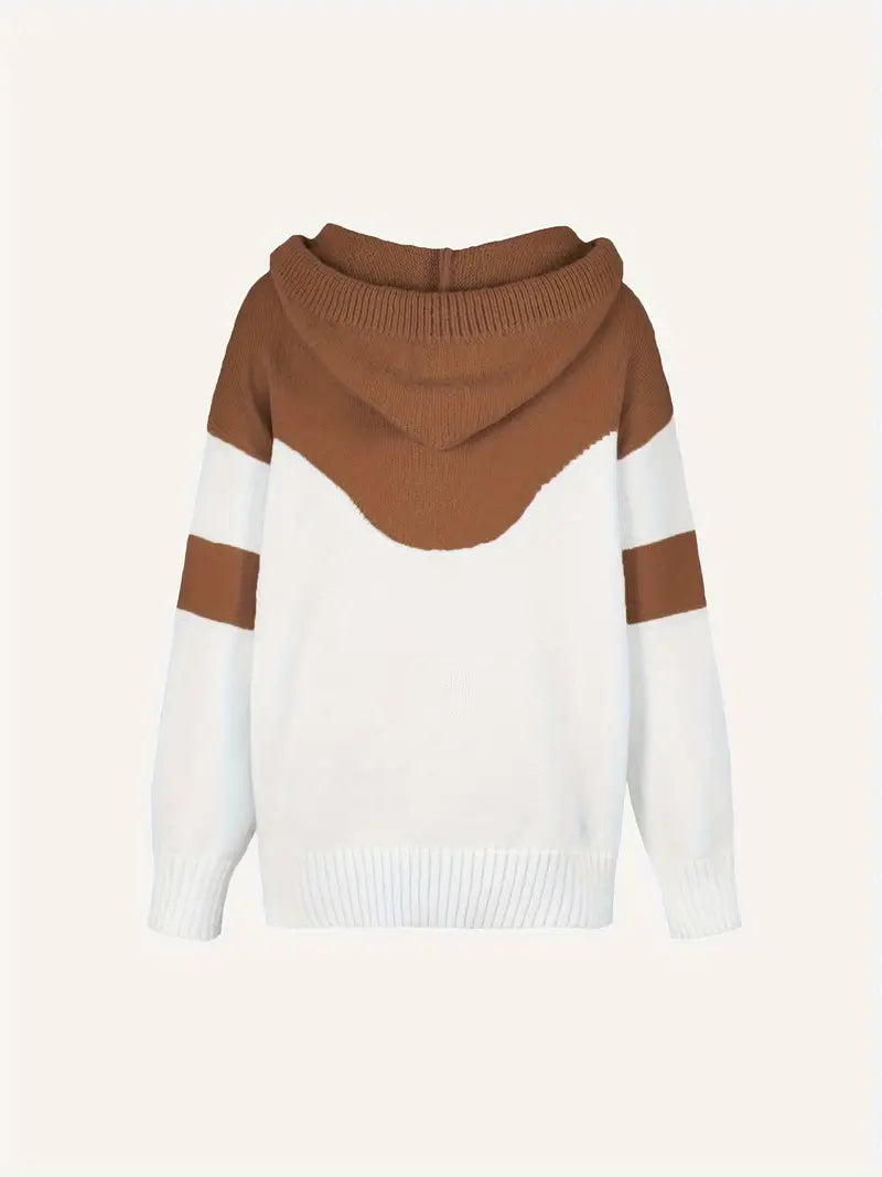 Vilora™  - Dual-Tone Cosy Hoodie