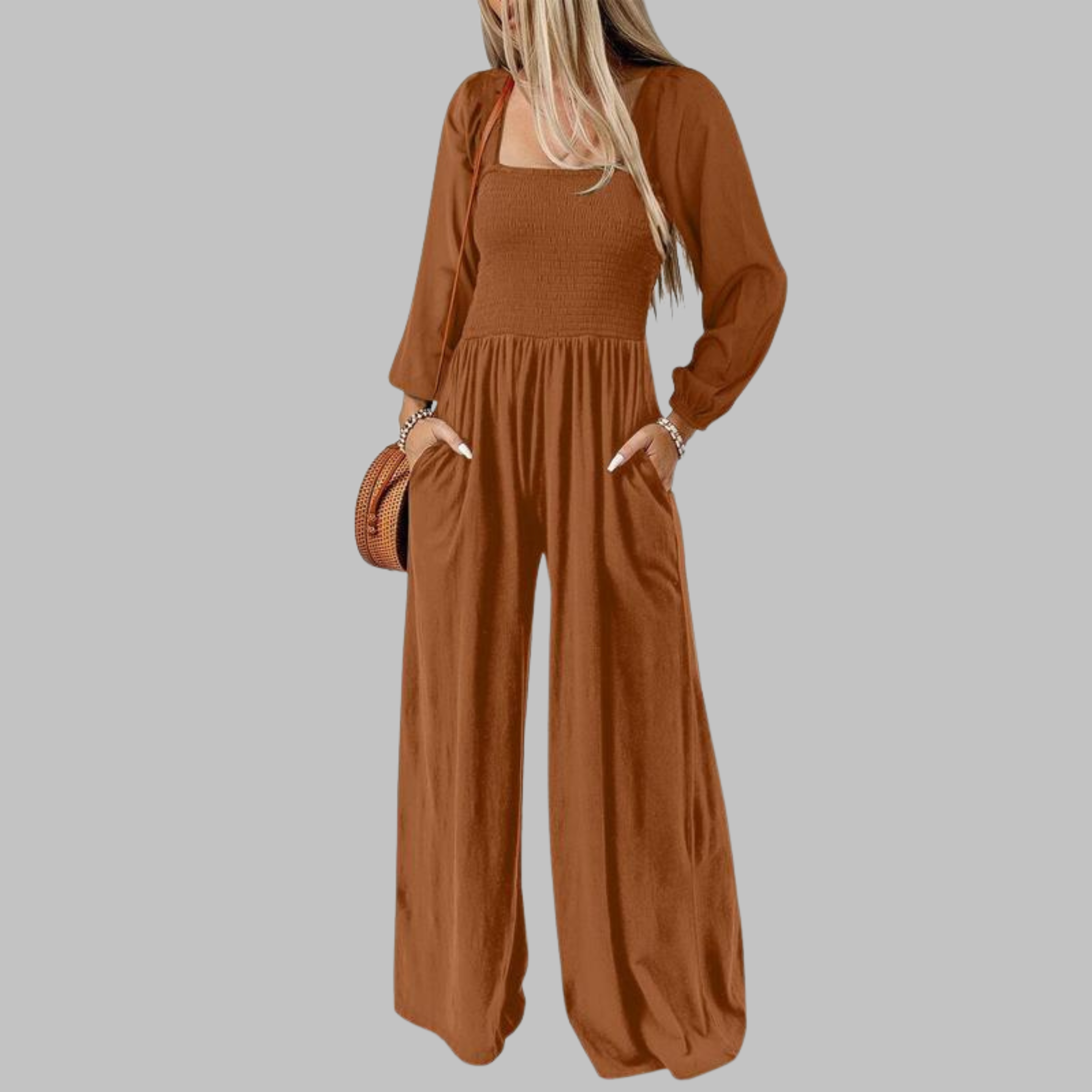 Vilora™  - Chic Loose Overall Wide Leg Jumpsuit
