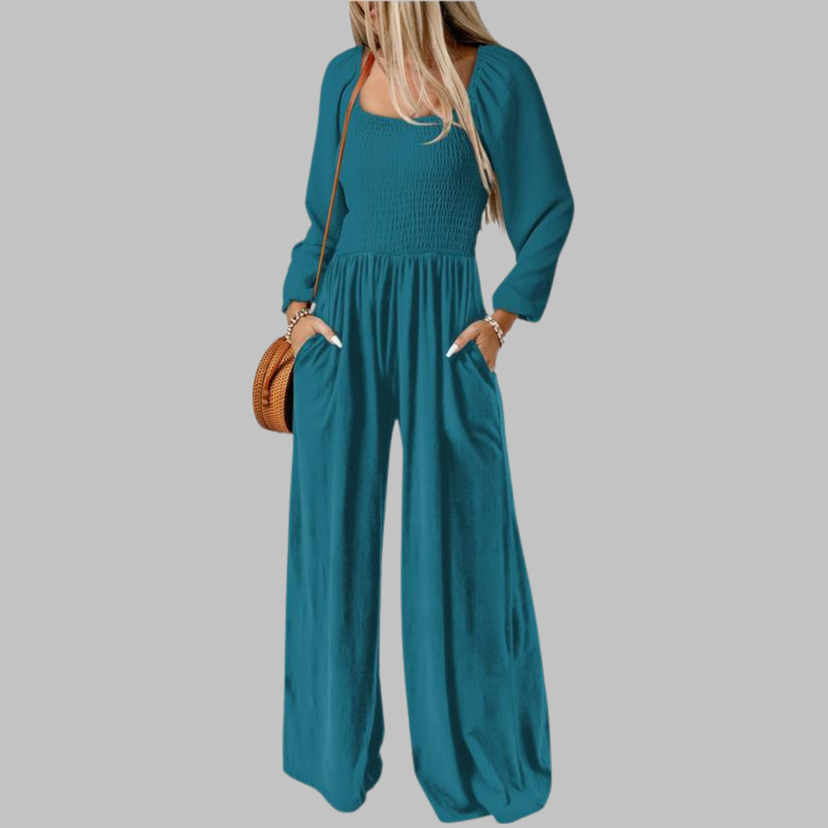 Vilora™  - Chic Loose Overall Wide Leg Jumpsuit