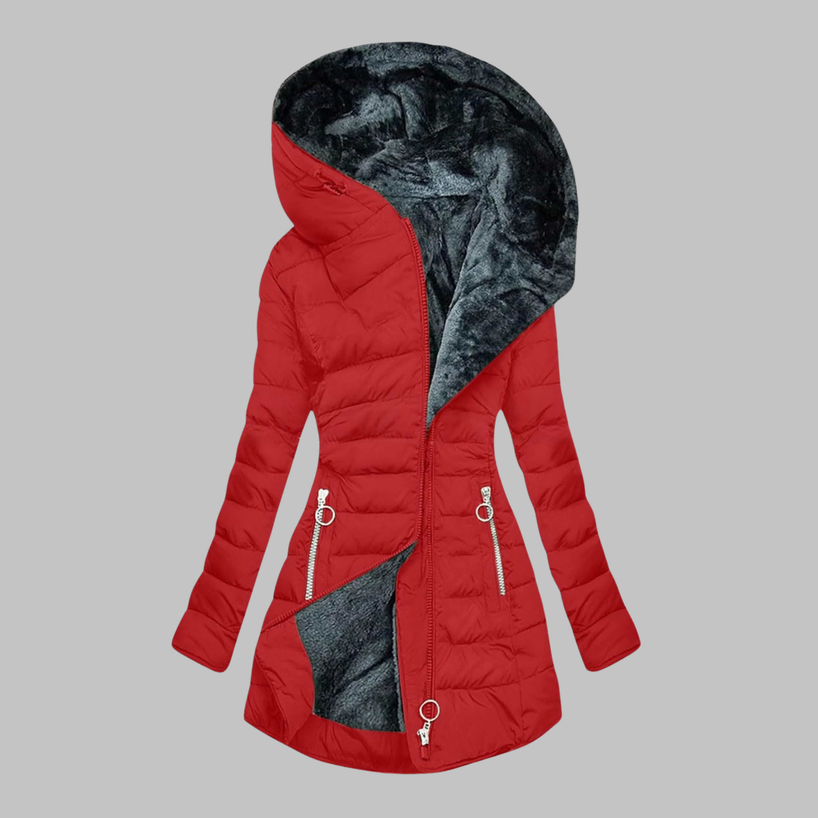 Vilora™  - Casual Slim Fit Hooded Long Sleeve Jacket