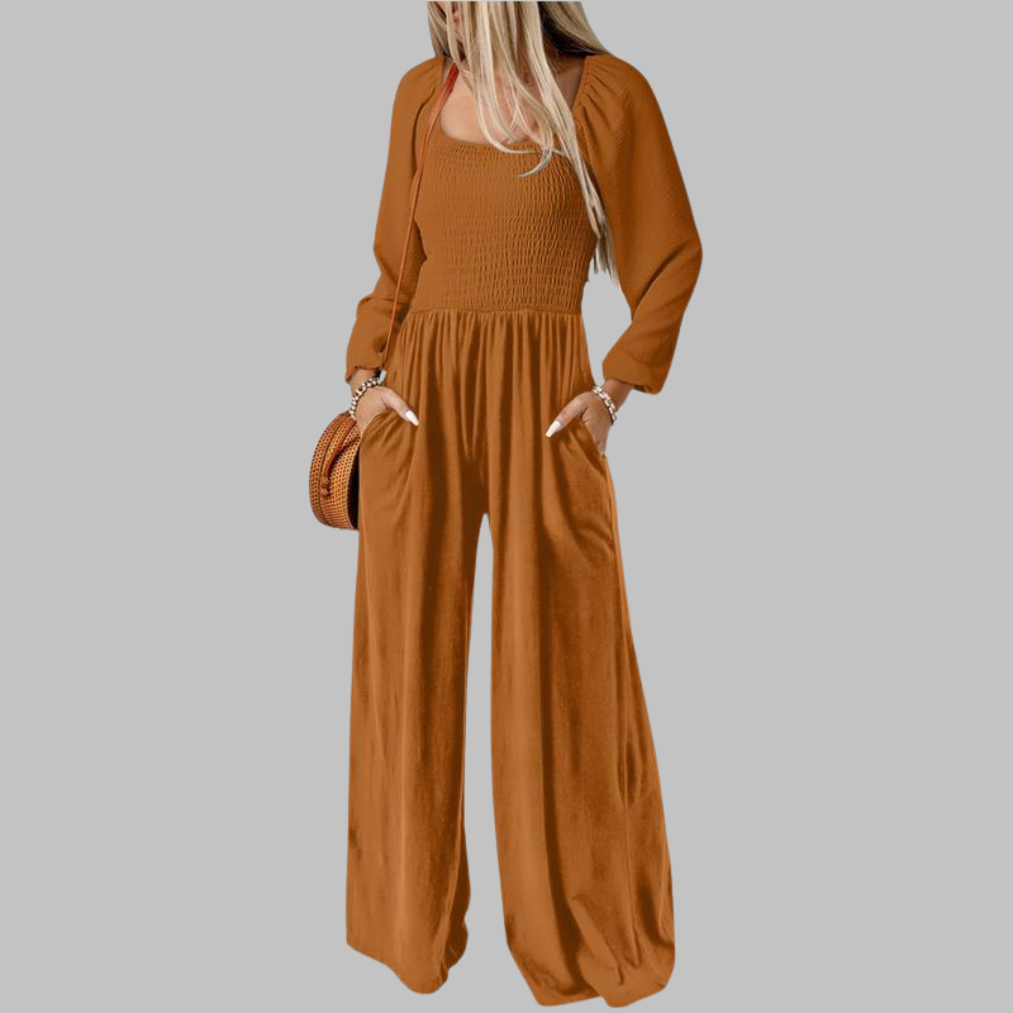 Vilora™  - Chic Loose Overall Wide Leg Jumpsuit