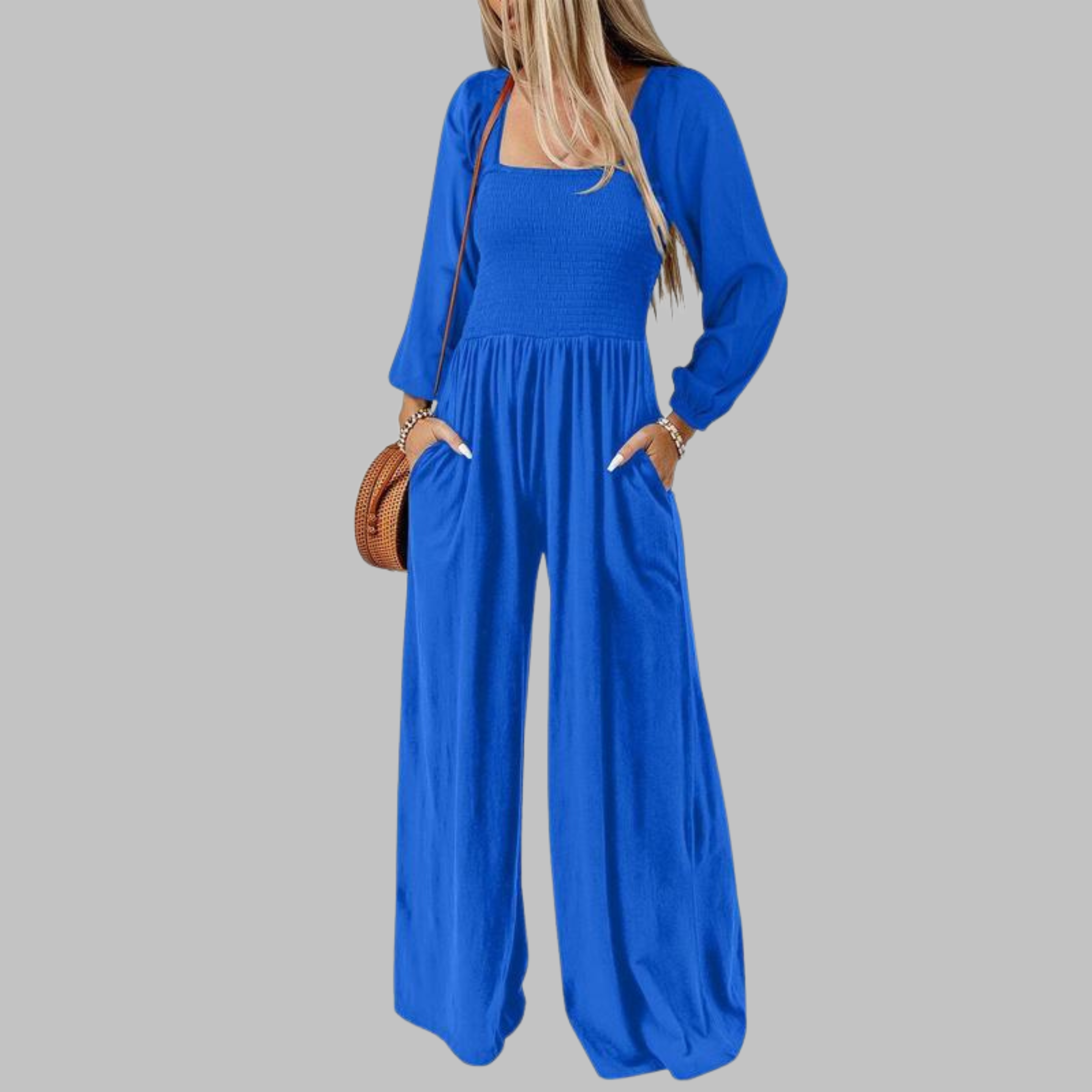 Vilora™  - Chic Loose Overall Wide Leg Jumpsuit