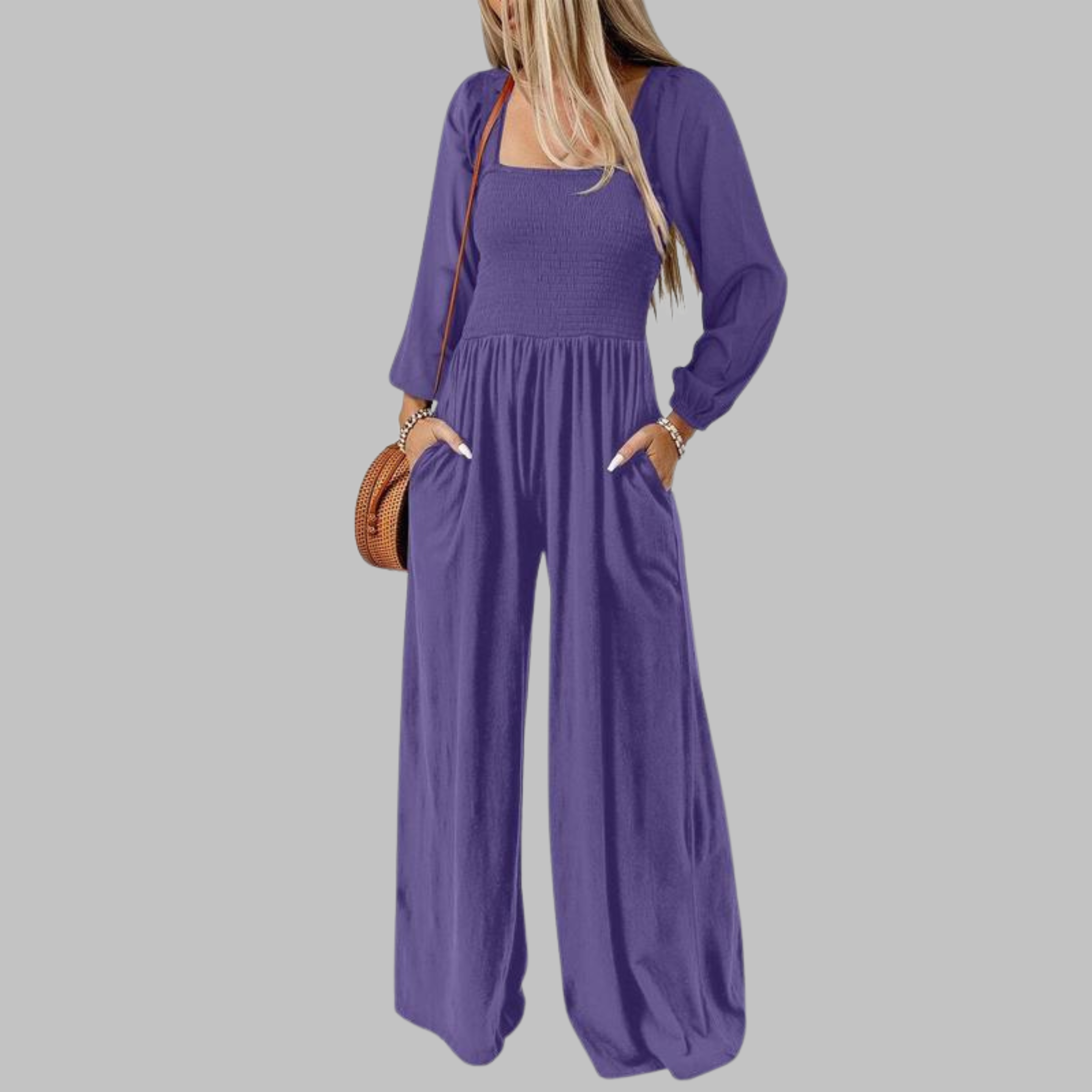 Vilora™  - Chic Loose Overall Wide Leg Jumpsuit