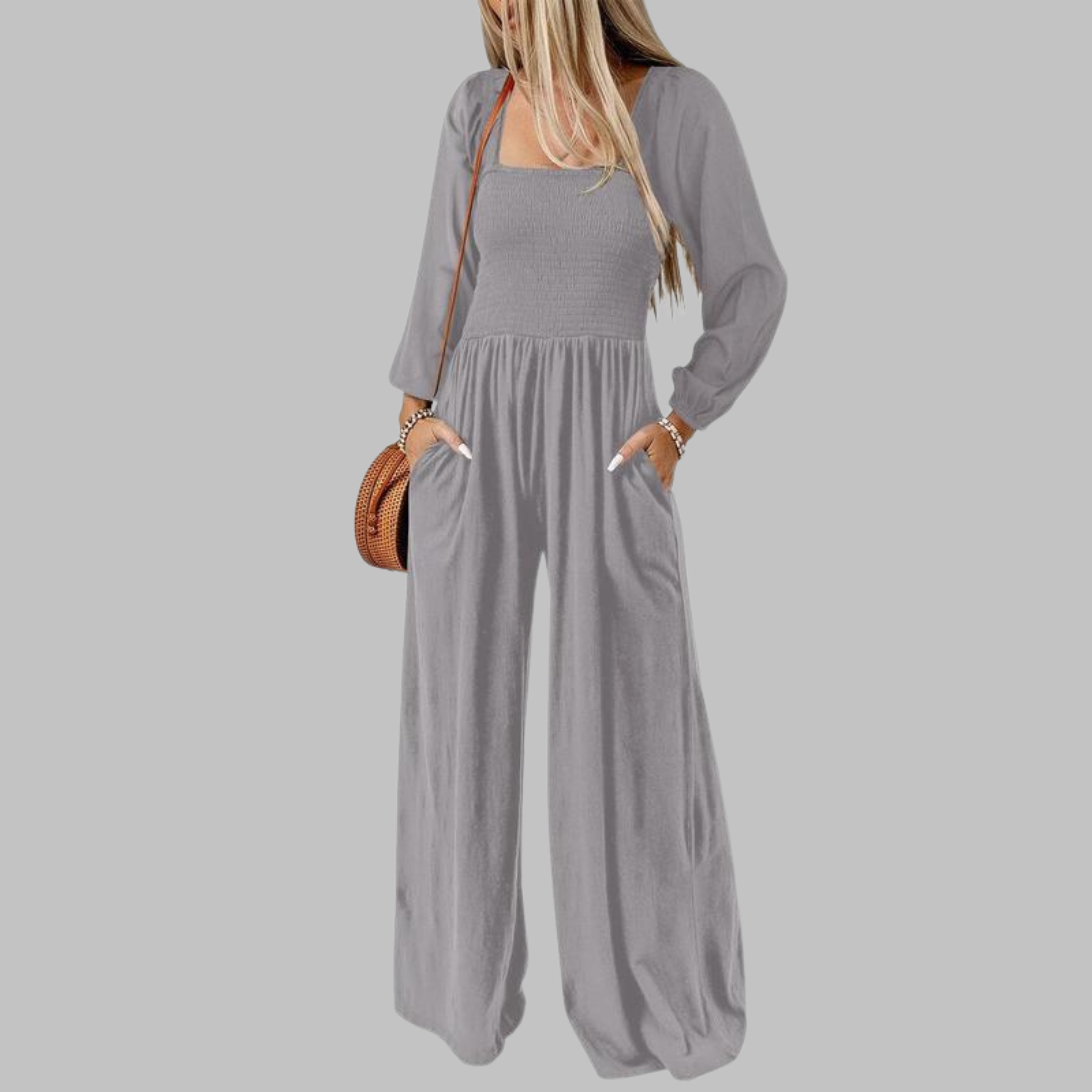 Vilora™  - Chic Loose Overall Wide Leg Jumpsuit