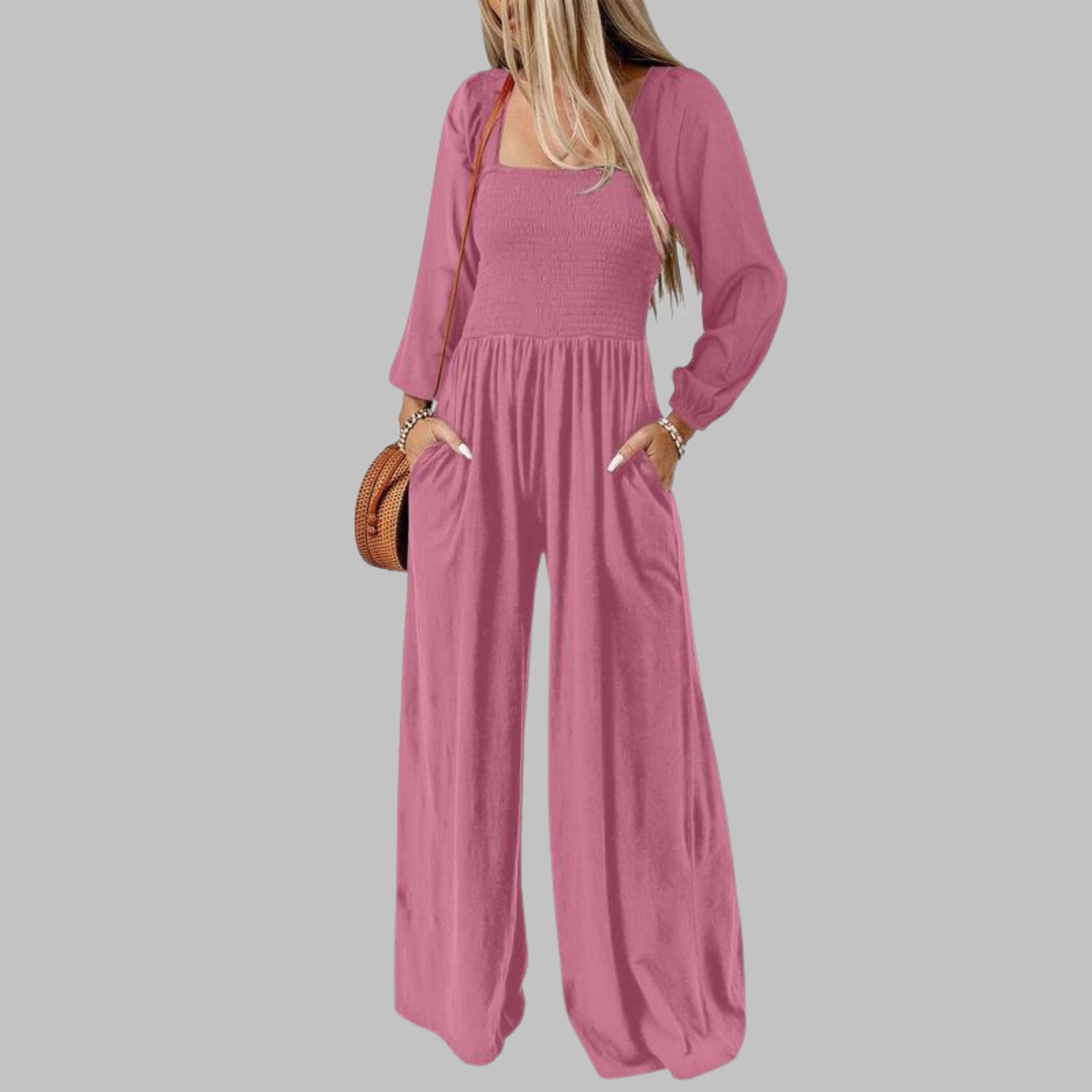 Vilora™  - Chic Loose Overall Wide Leg Jumpsuit